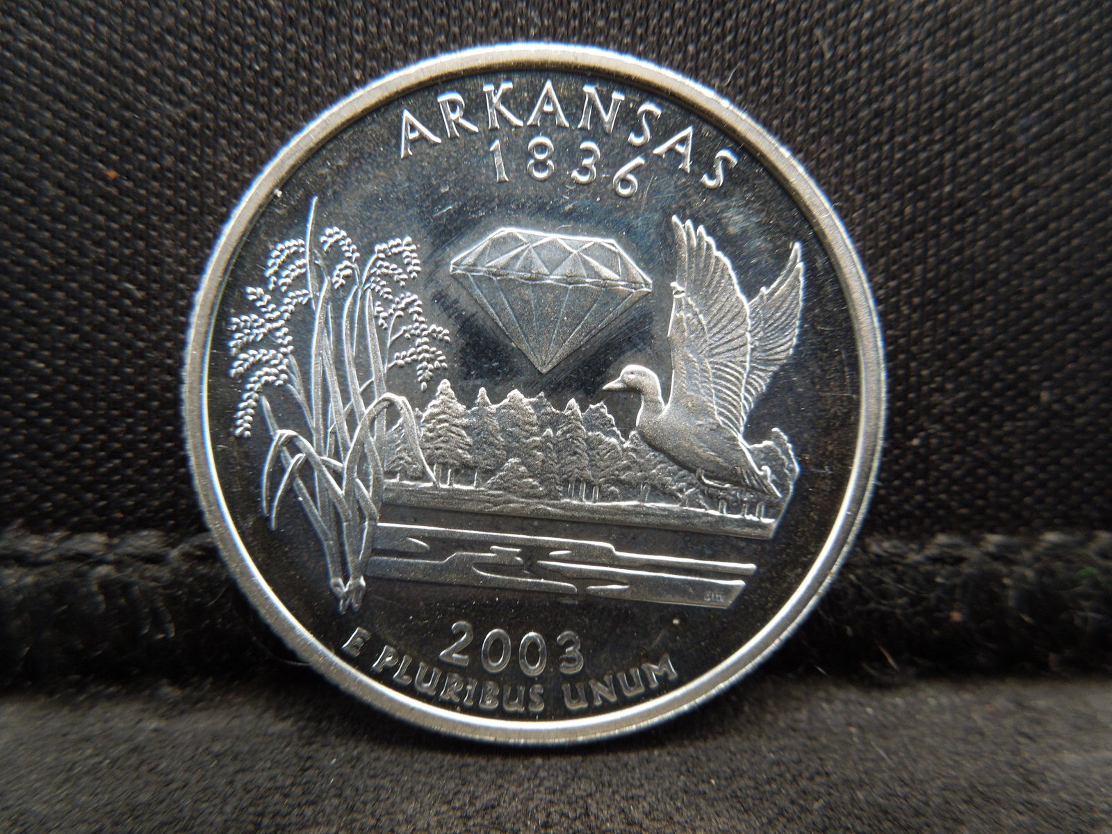 2003 S 90% Silver Proof Arkansas Quarter (1 of 2)
