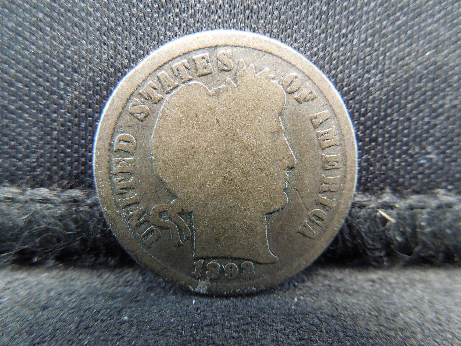 1892 Barber Dime First Year (1 of 2)