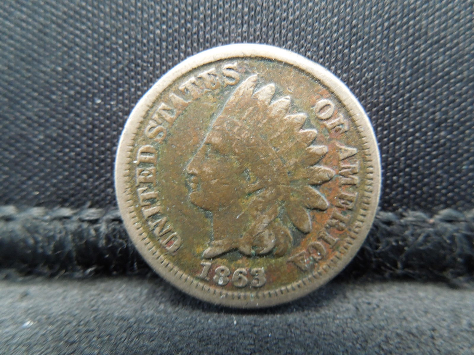 1863 Indian Head Cent Strong Details (1 of 2)