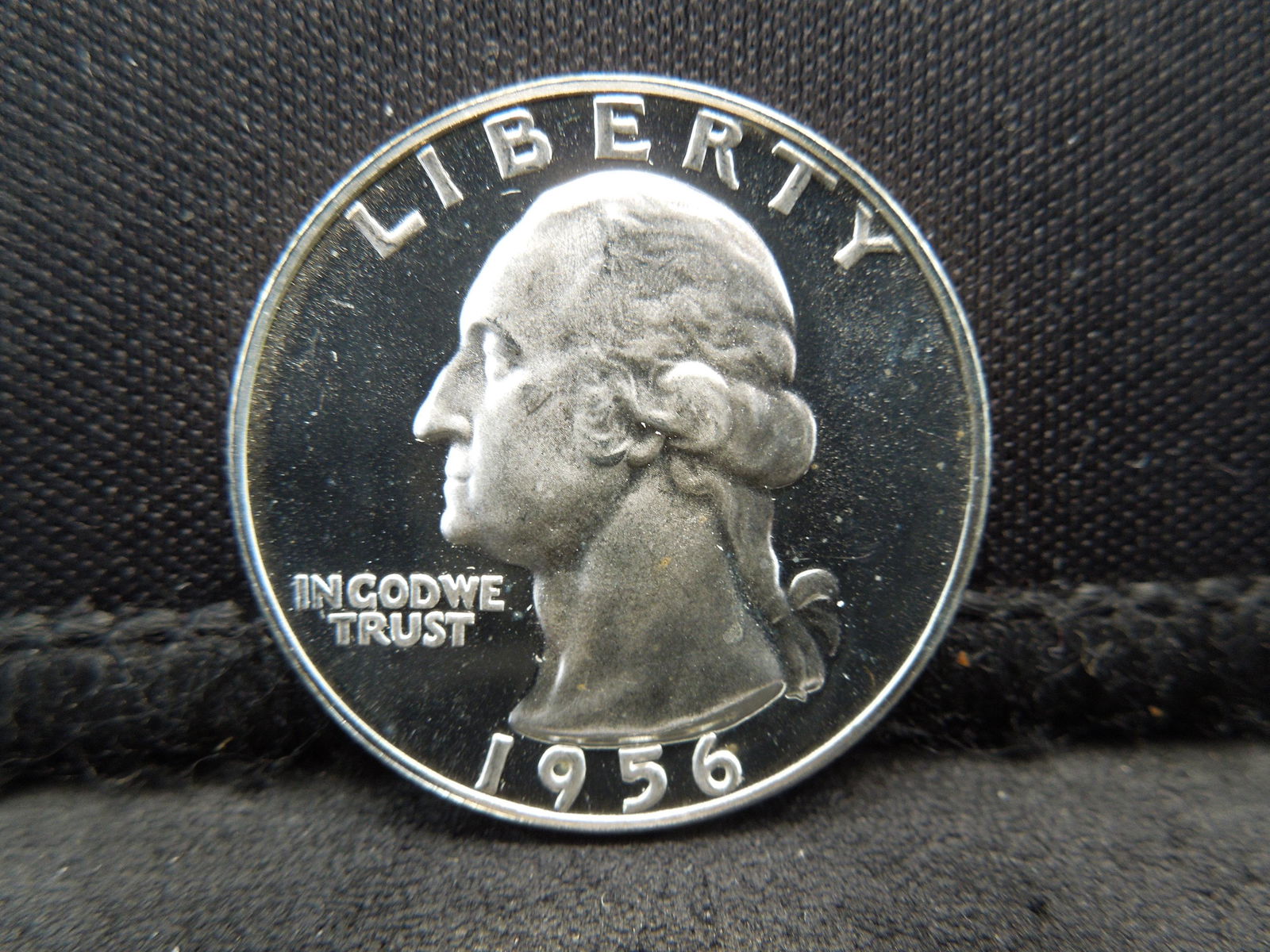 1956 Gem Proof Silver Washington Quarter (1 of 2)