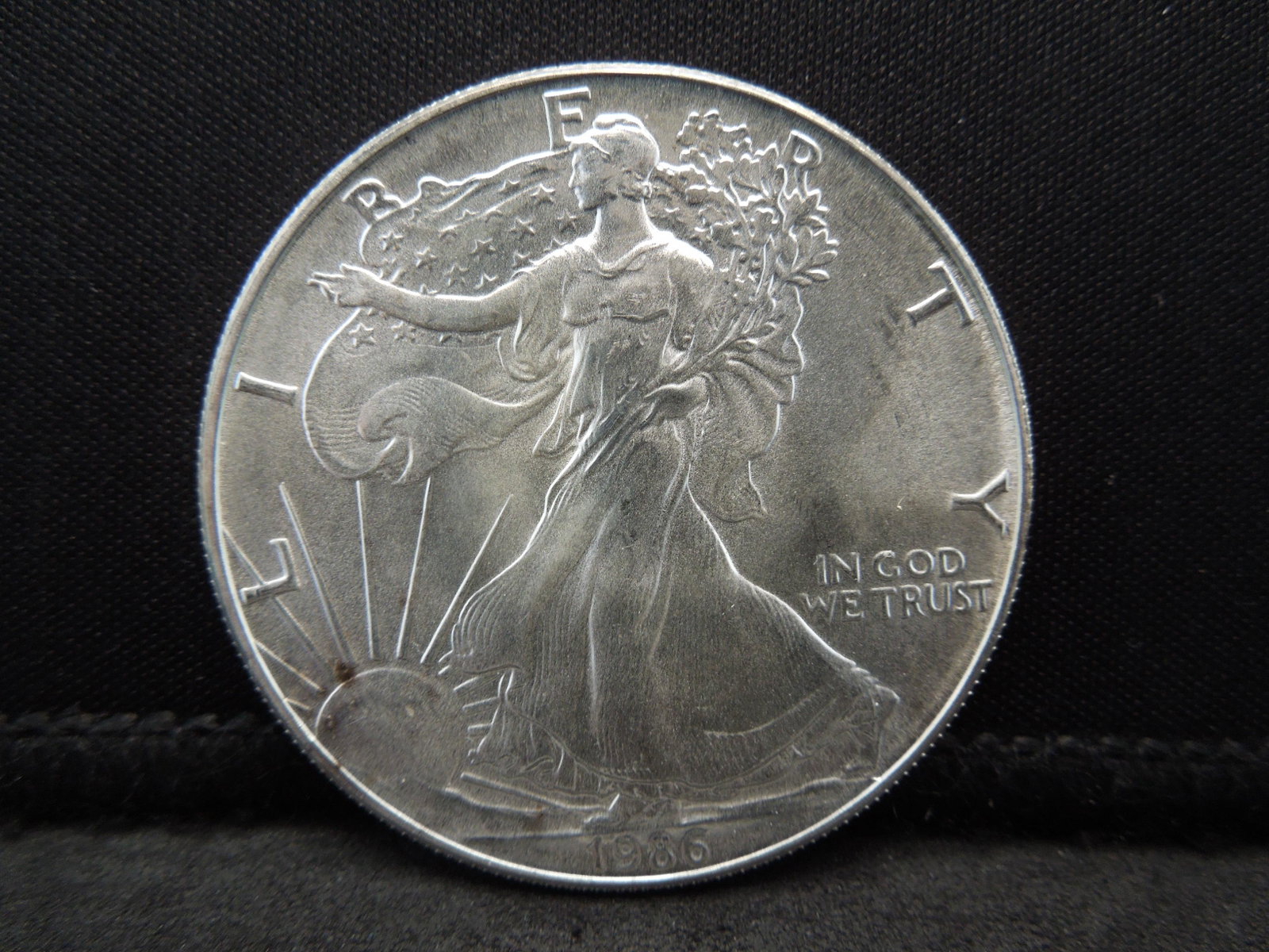 1986 American Silver Eagle: 1986 American Silver Eagle