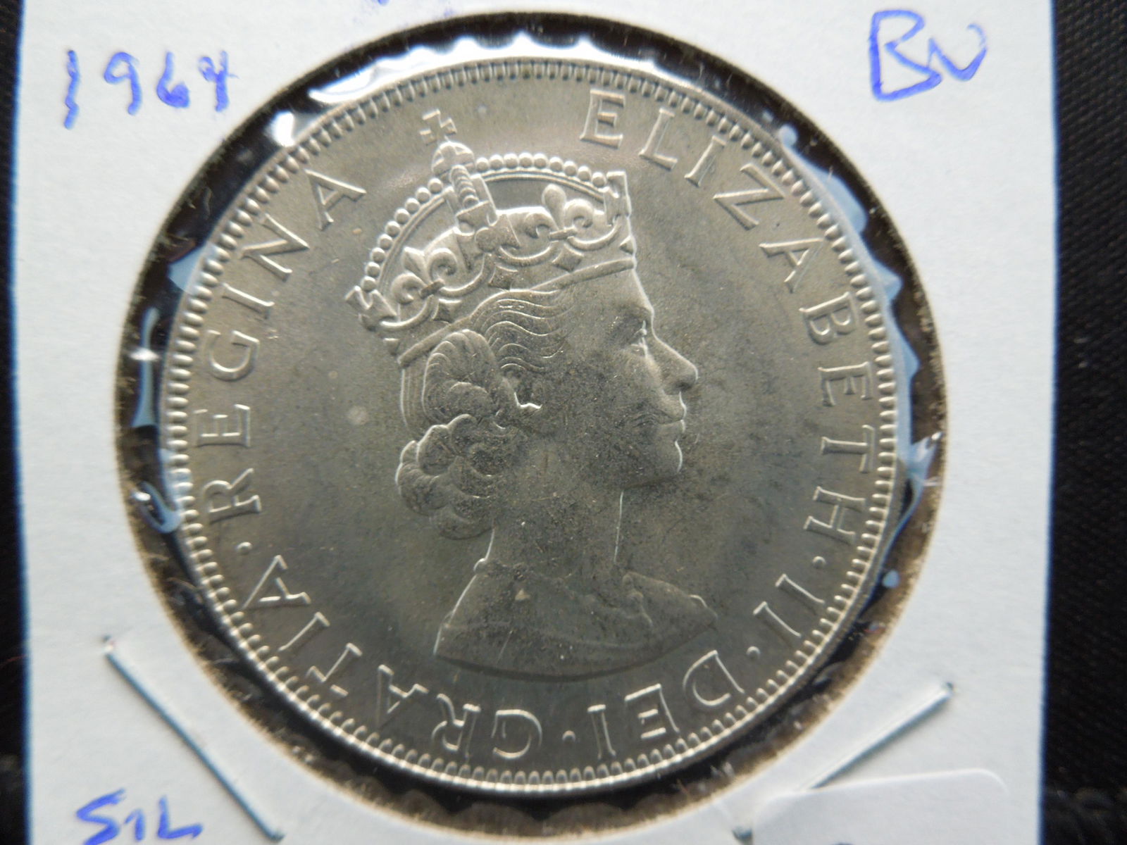 1964 Bermuda Silver Crown.  Nice BU. (1 of 3)