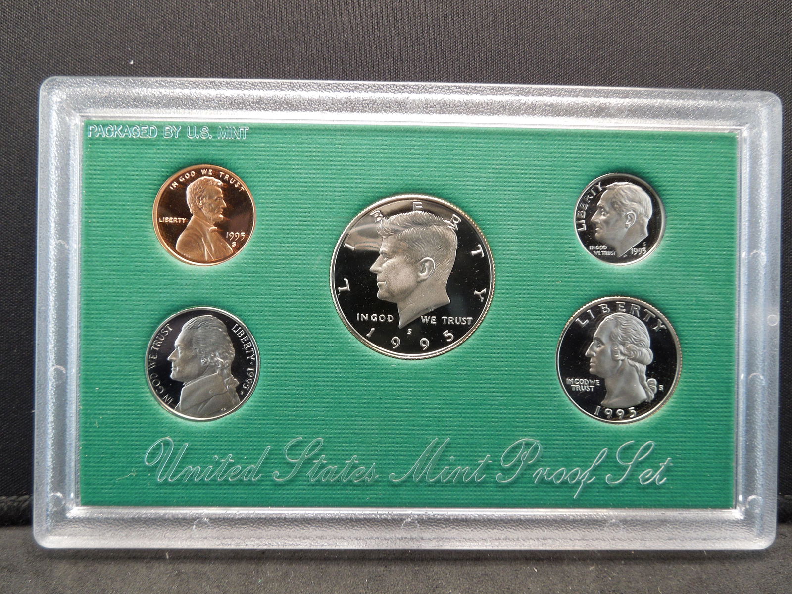 1995 & 1997 U.S. 5-Coin Proof Sets, With Original Gov't (1 of 7)