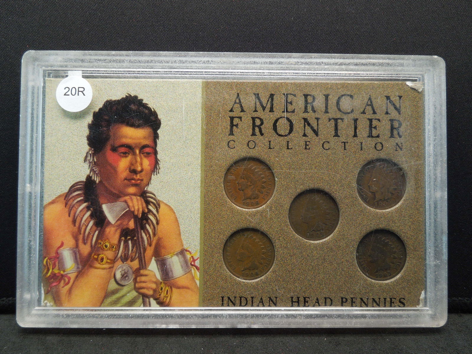 American Frontier Indian Head Cents Coin Collection (1 of 4)