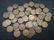 Lot of 50 1937 Lincoln Head Wheat Cents.