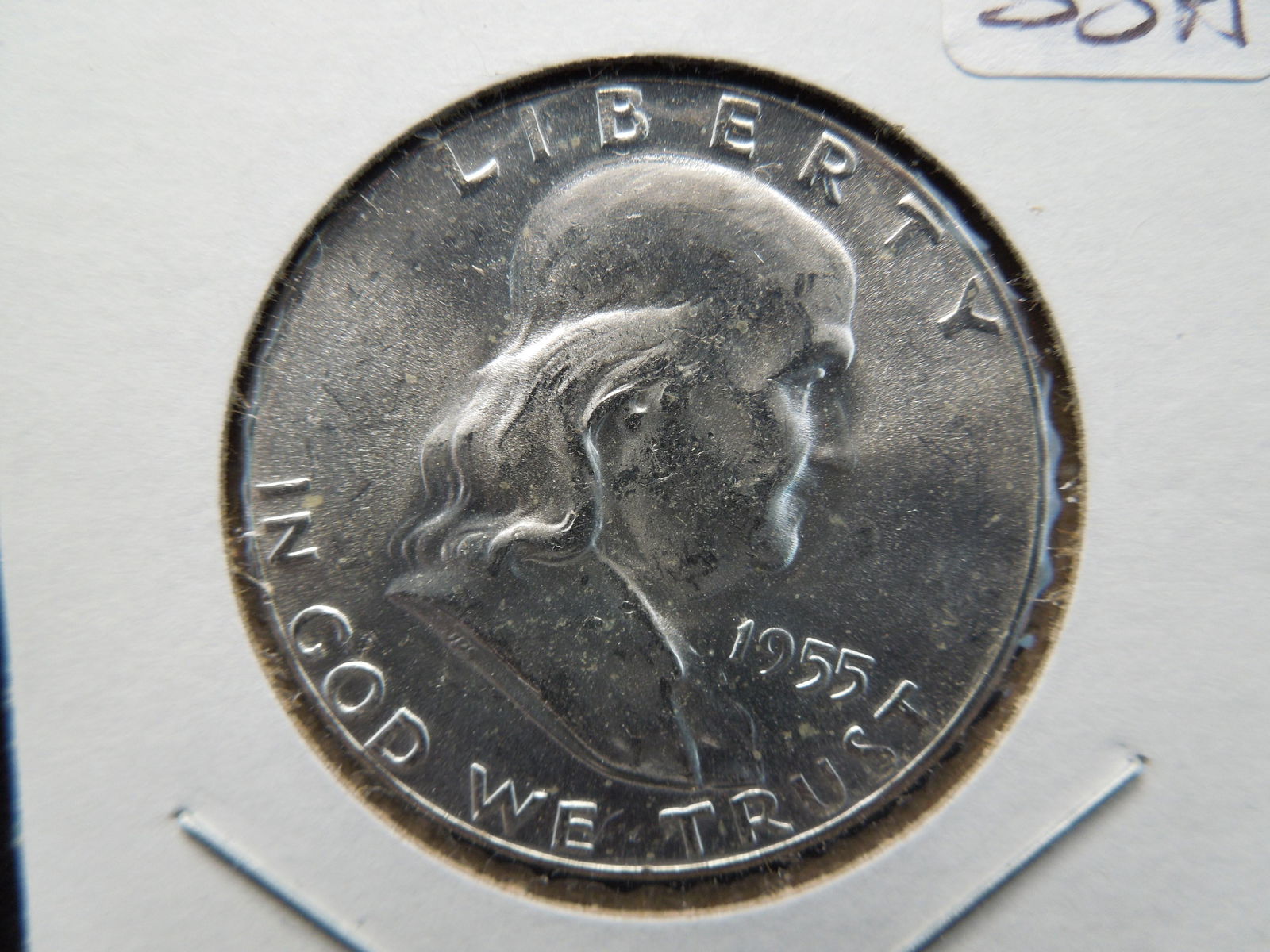 Error Alert.  The famous 1955 Bugs Bunny Franklin Half. (1 of 3)