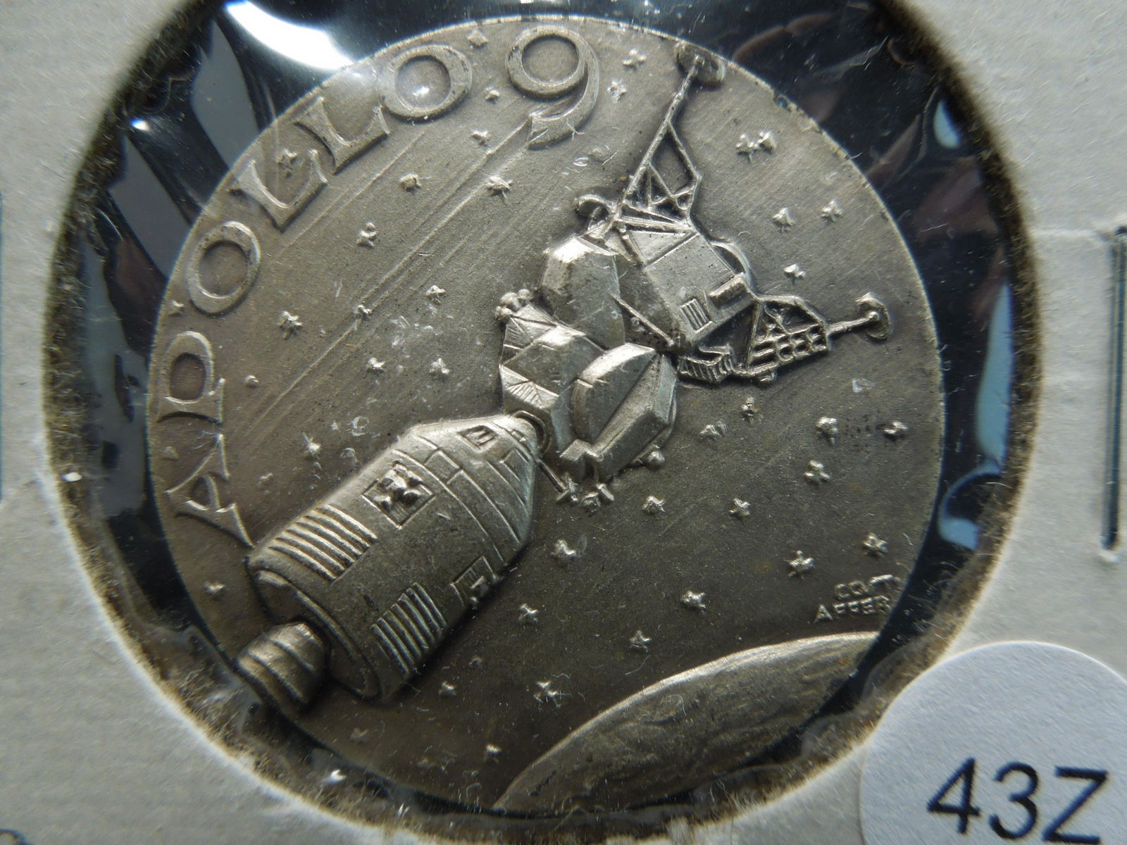 Apollo 9. James McDivitt, David Scott, Russell: Apollo 9. James McDivitt, David Scott, Russell Schweickart. March 3-13, 1969. Lunar Module.