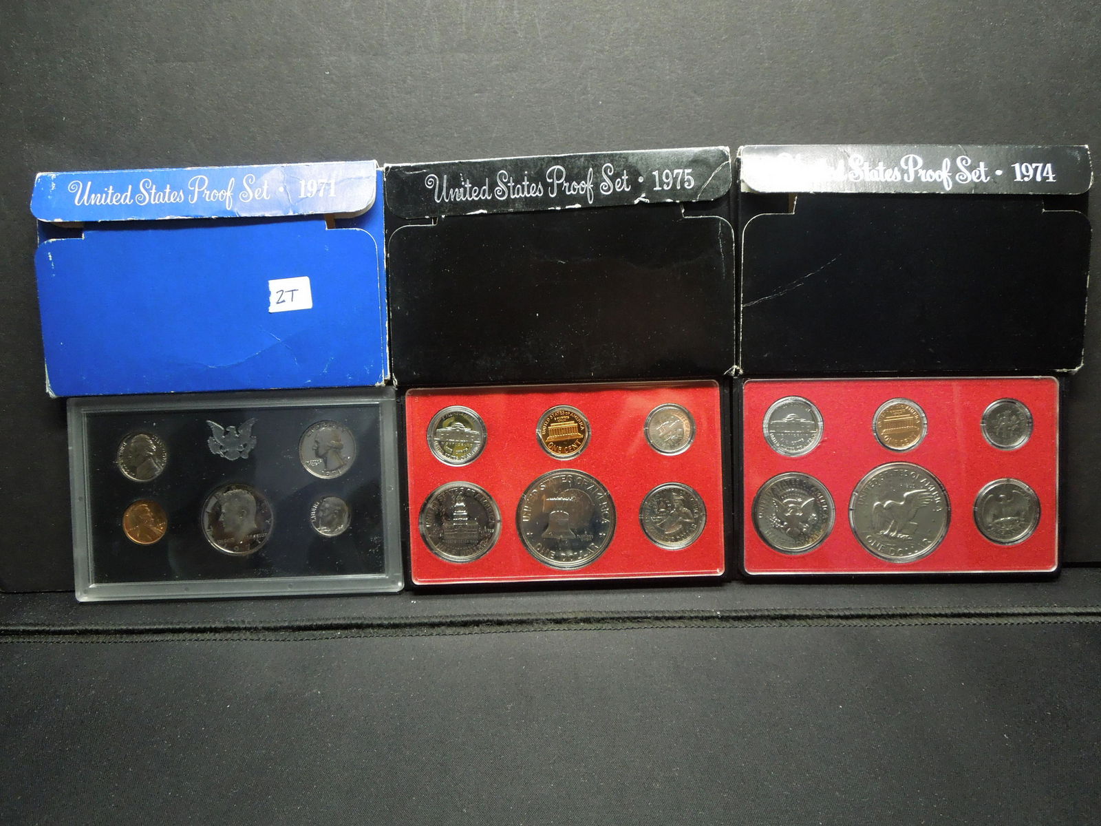 1971, 74 & 75 U.S. Proof Sets (1 of 7)