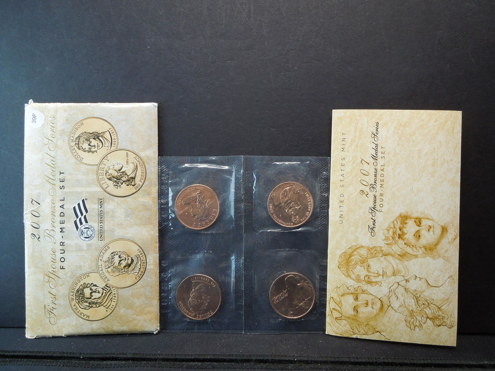 2007 First Spouse four medal set (1 of 7)