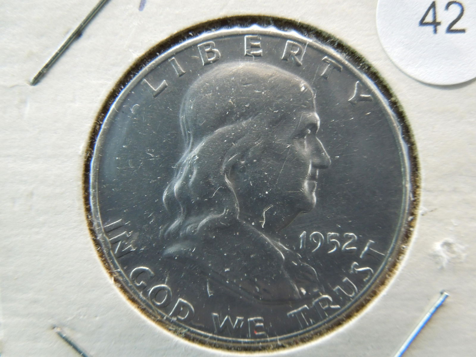 1960 BU Franklin half dollar (1 of 3)