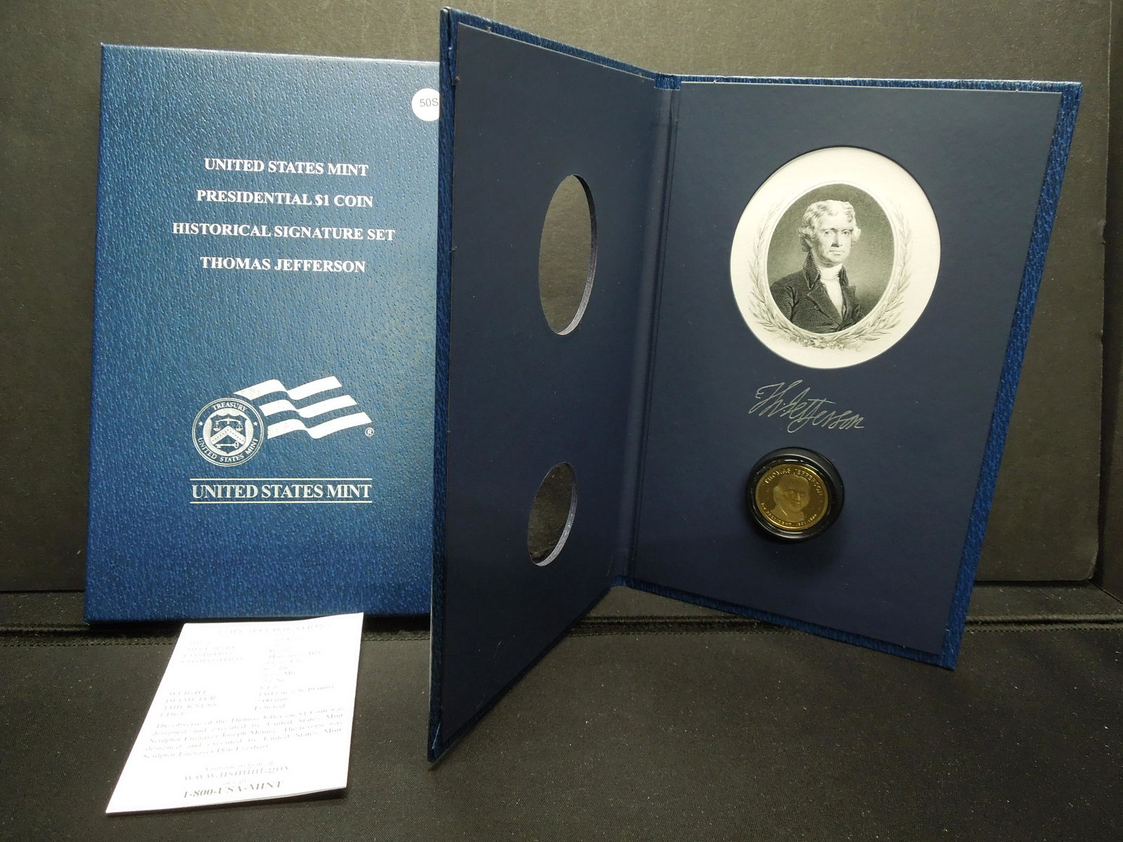 Thomas Jefferson historical signature set: Thomas Jefferson historical signature set