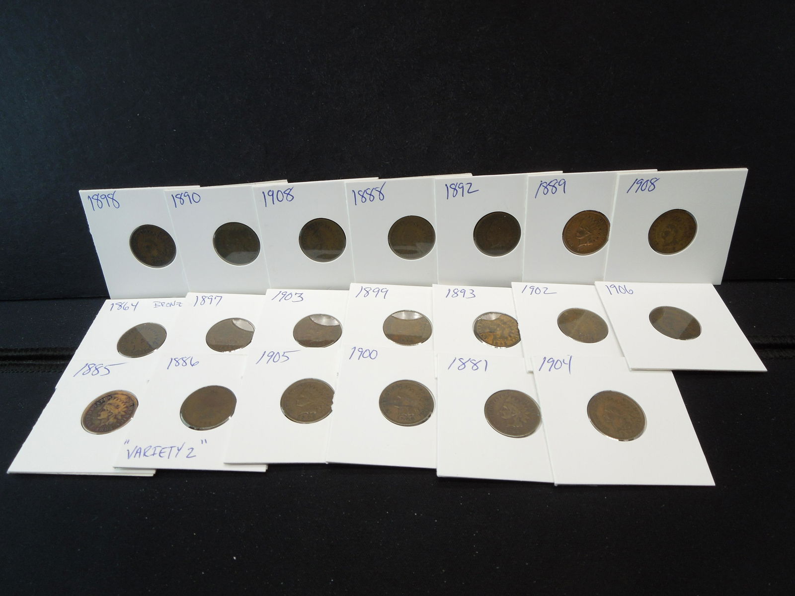 (20) Indian Head Cents (1 of 6)