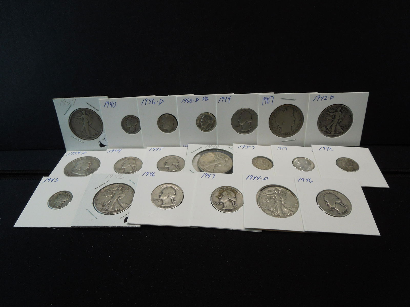 (20) 90% Silver U.S. Coins (1 of 5)