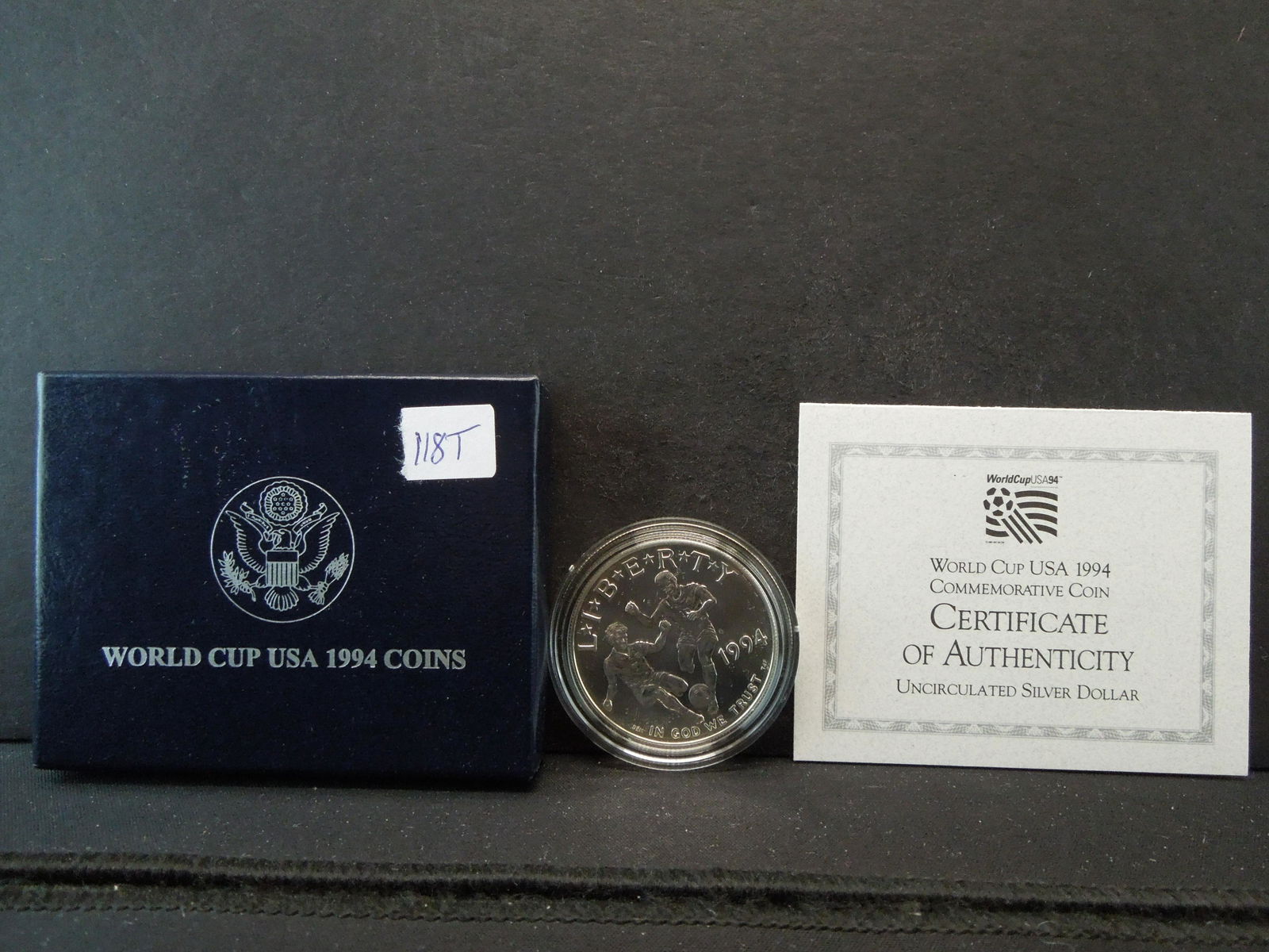 1994 U.S. World Cup Uncirculated Commemorative Silver (1 of 5)