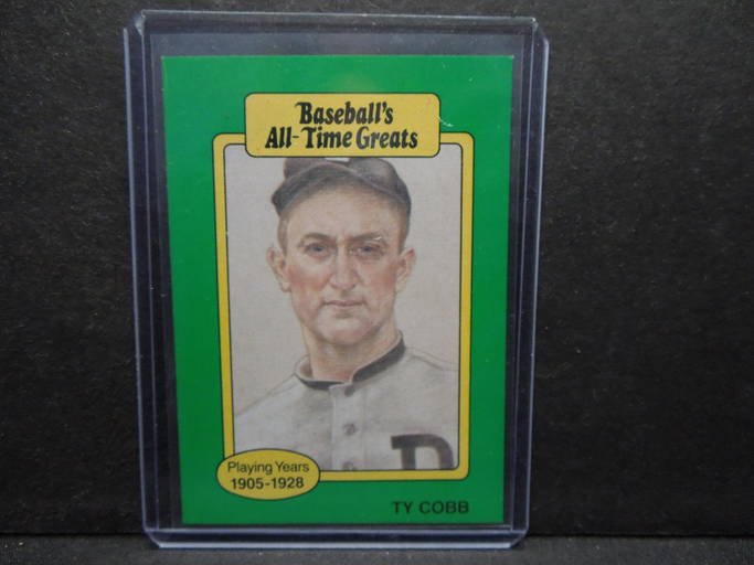 Hygrade 1987 Ty Cobb Baseball All Time Greats