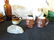 Misc Glass Items - S&P Shakers, Candle Stick, Broken - 3