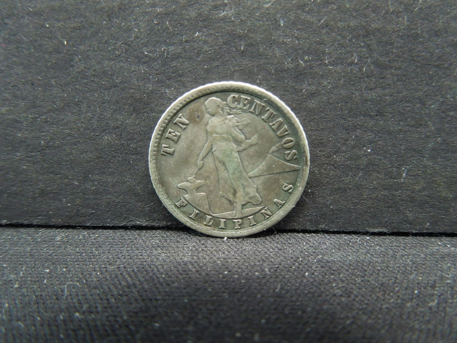 1907 SILVER, USA/FILIPINAS (10 CENTAVOS) (1 of 2)