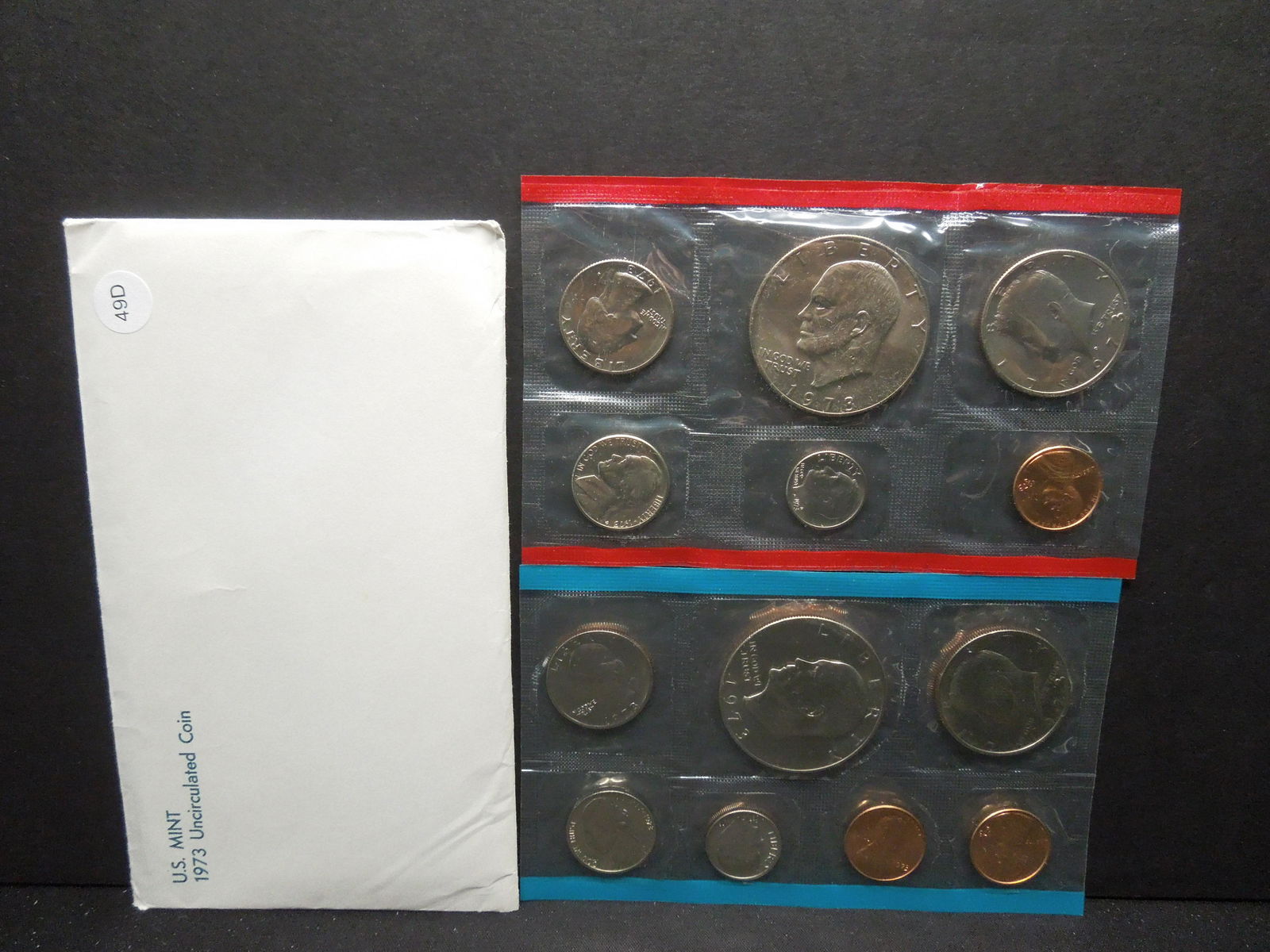 1973 PD US Mint Year Set (1 of 5)