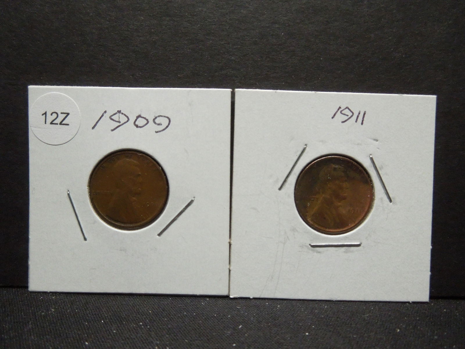 1909, 1911 Wheat Cents (1 of 5)