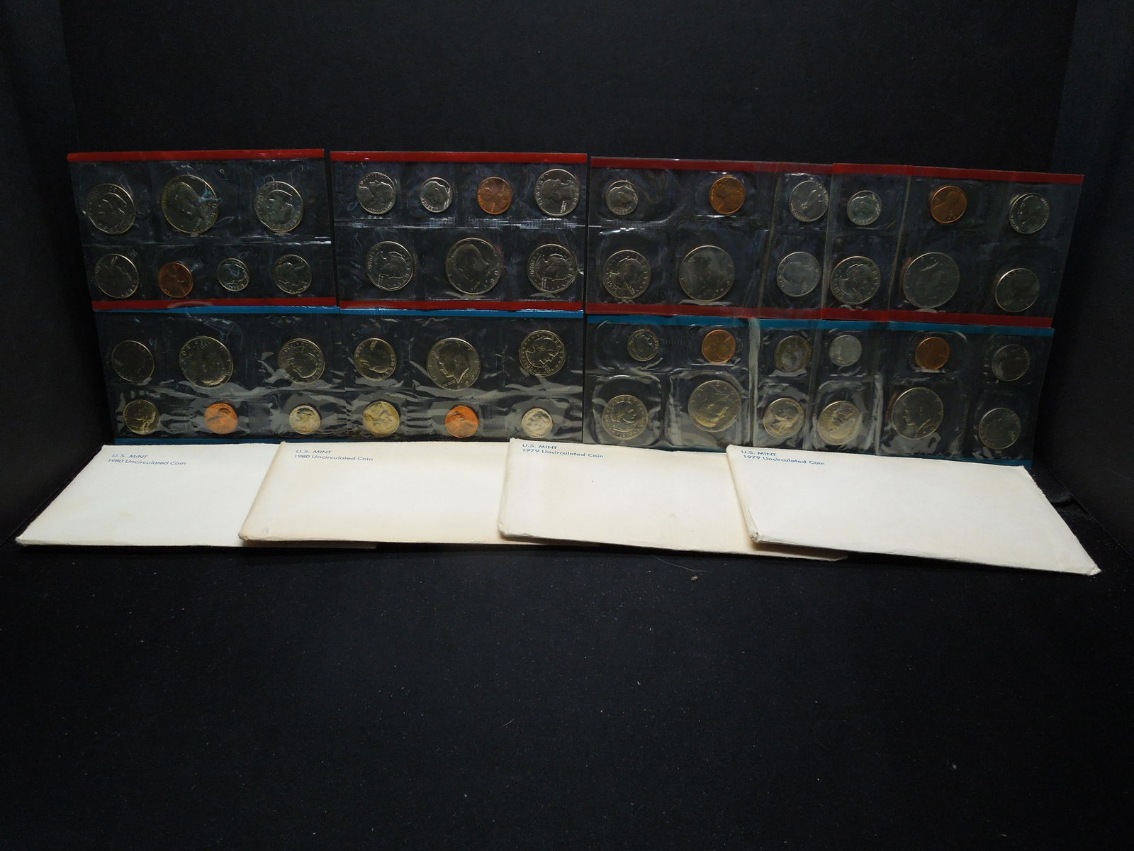 (2) 1979 & (2) 1980 U.S. Mint Sets (1 of 17)