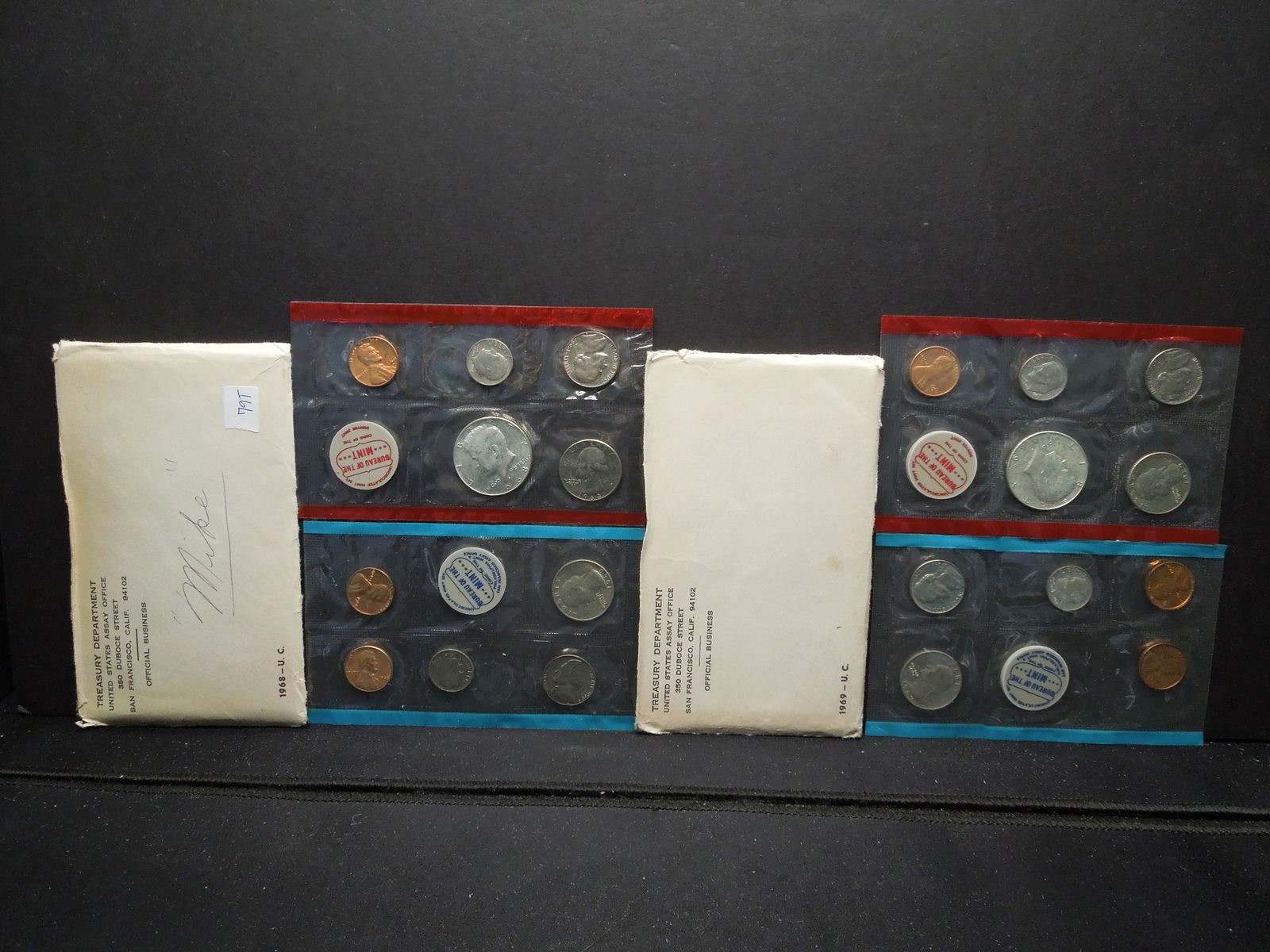1968 & 69 U.S. Mint Sets (1 of 9)