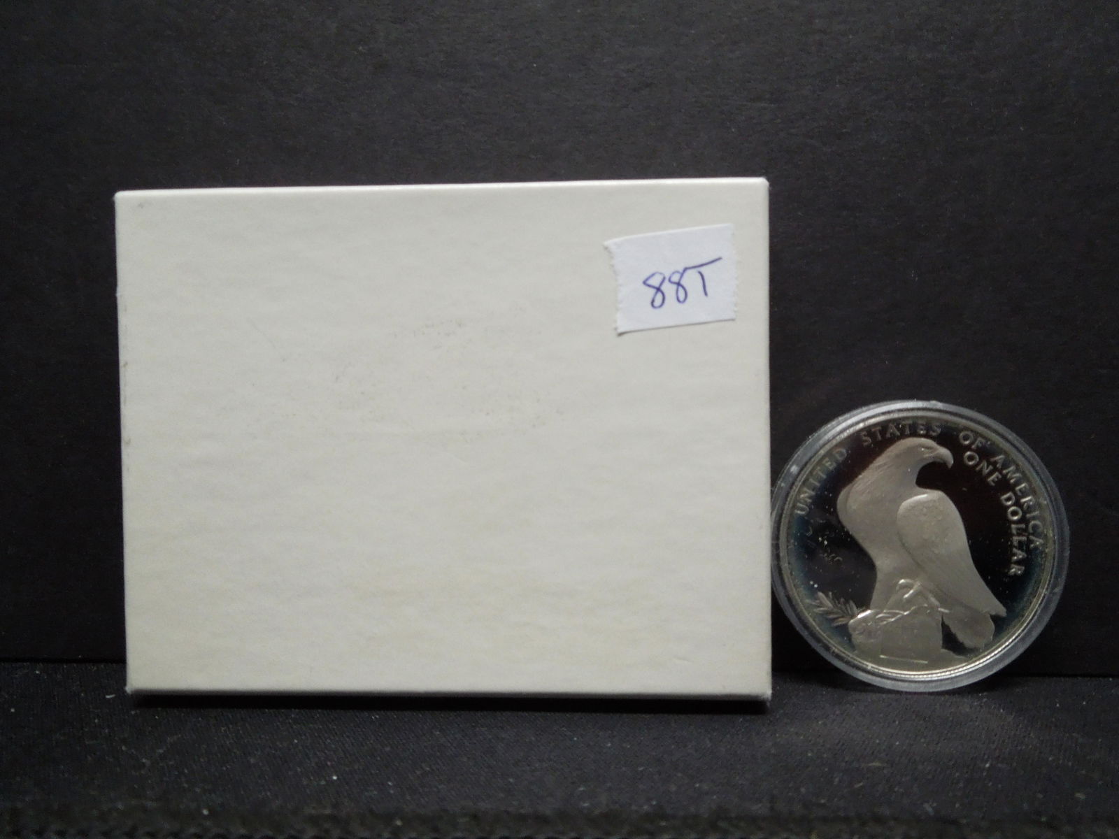 1984 Olympic Proof Silver Commemorative Dollar (1 of 4)