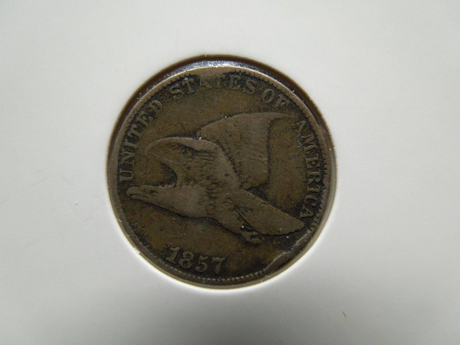 1857 Flying Eagle One Cent (1 of 3)