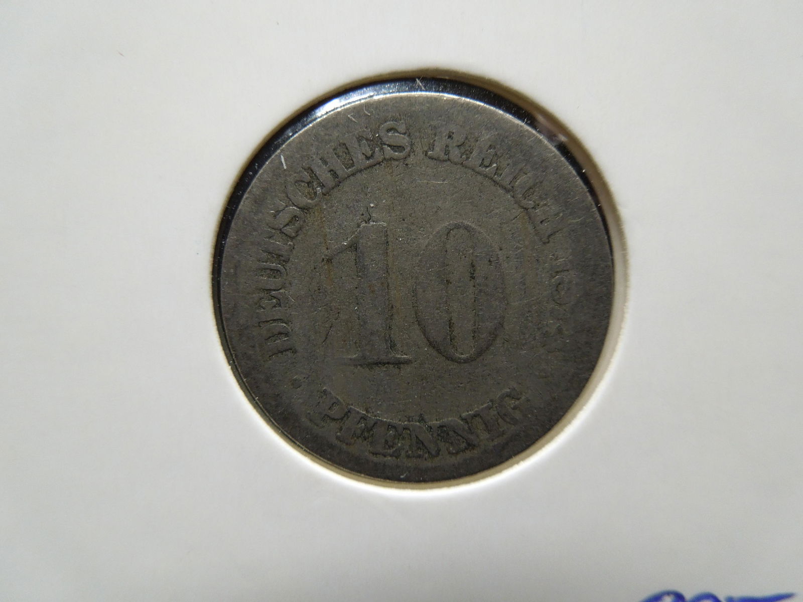 1874 German Empire 10 Pfennig (1 of 3)