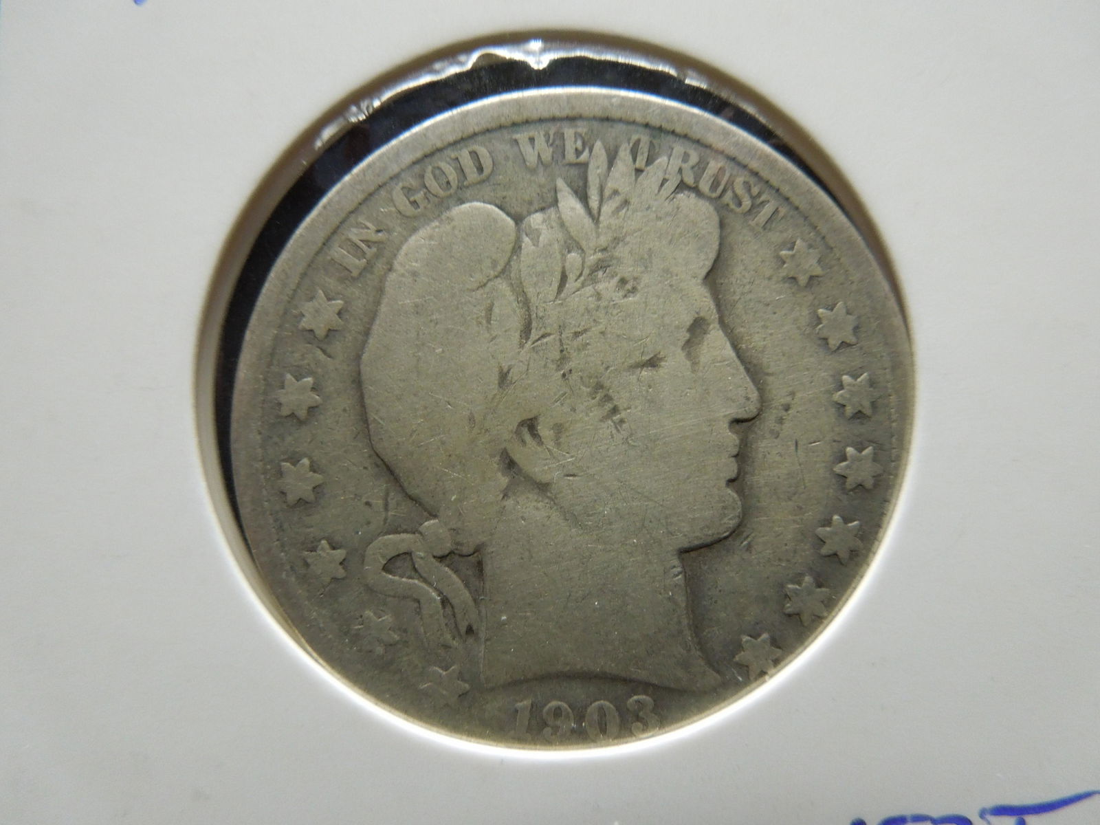 1903 Barber Half Dollar (1 of 3)