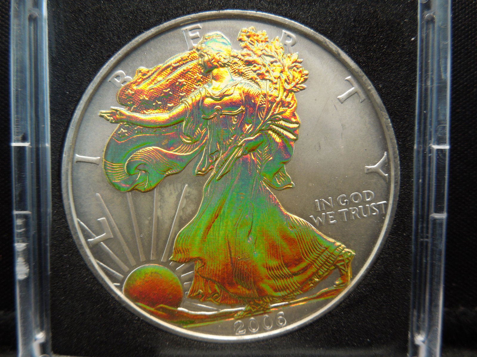 2006 American Silver Eagle, Hologram .999 Silver one (1 of 4)
