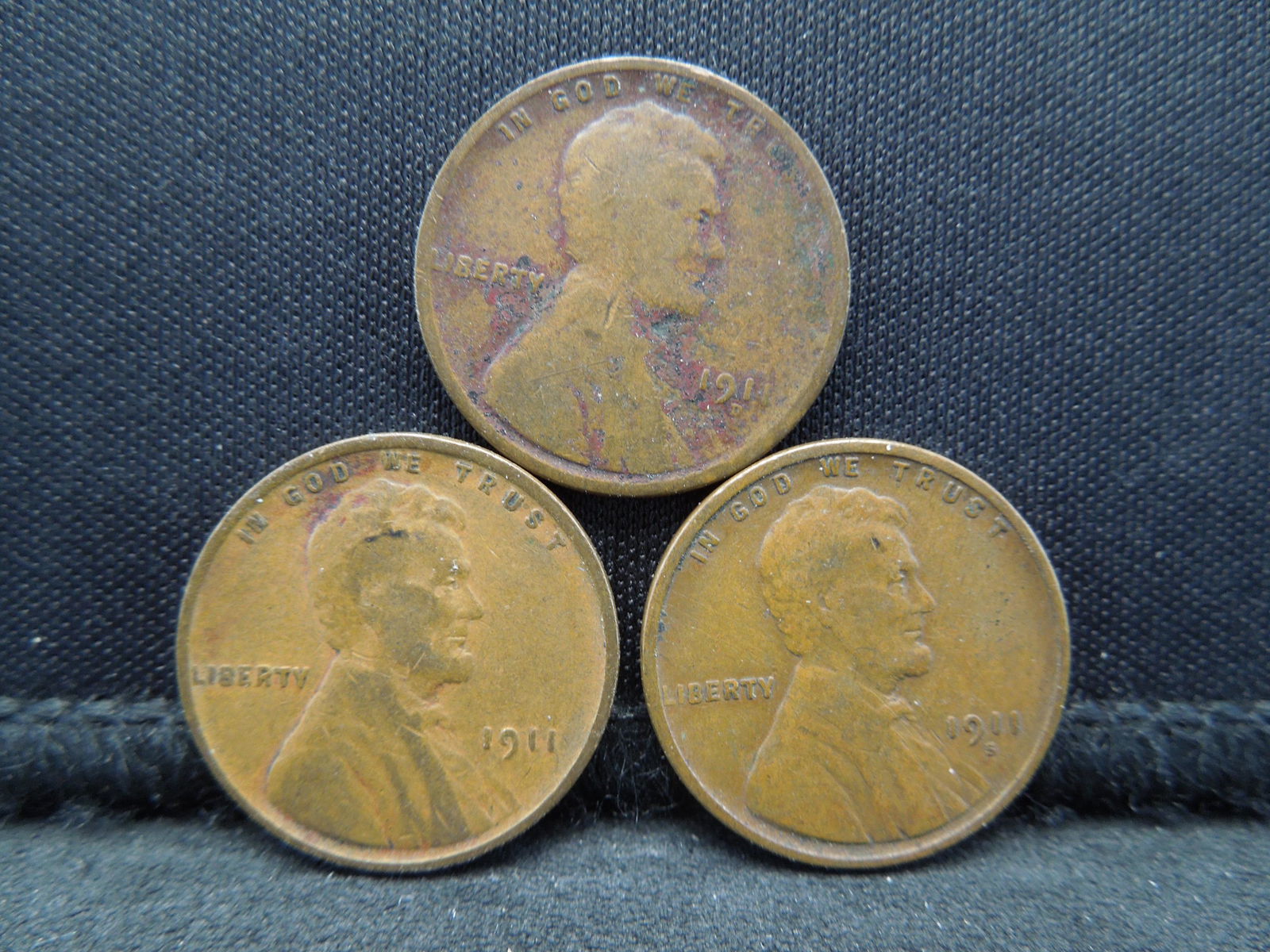 1911 PDS Wheat Cents (1 of 2)
