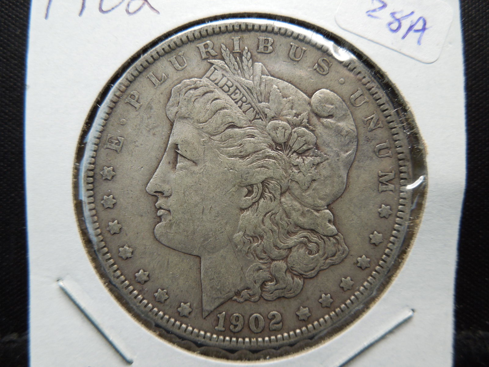 1902 Morgan Dollar.  Nice Very Fine.  Low Mintage. (1 of 3)