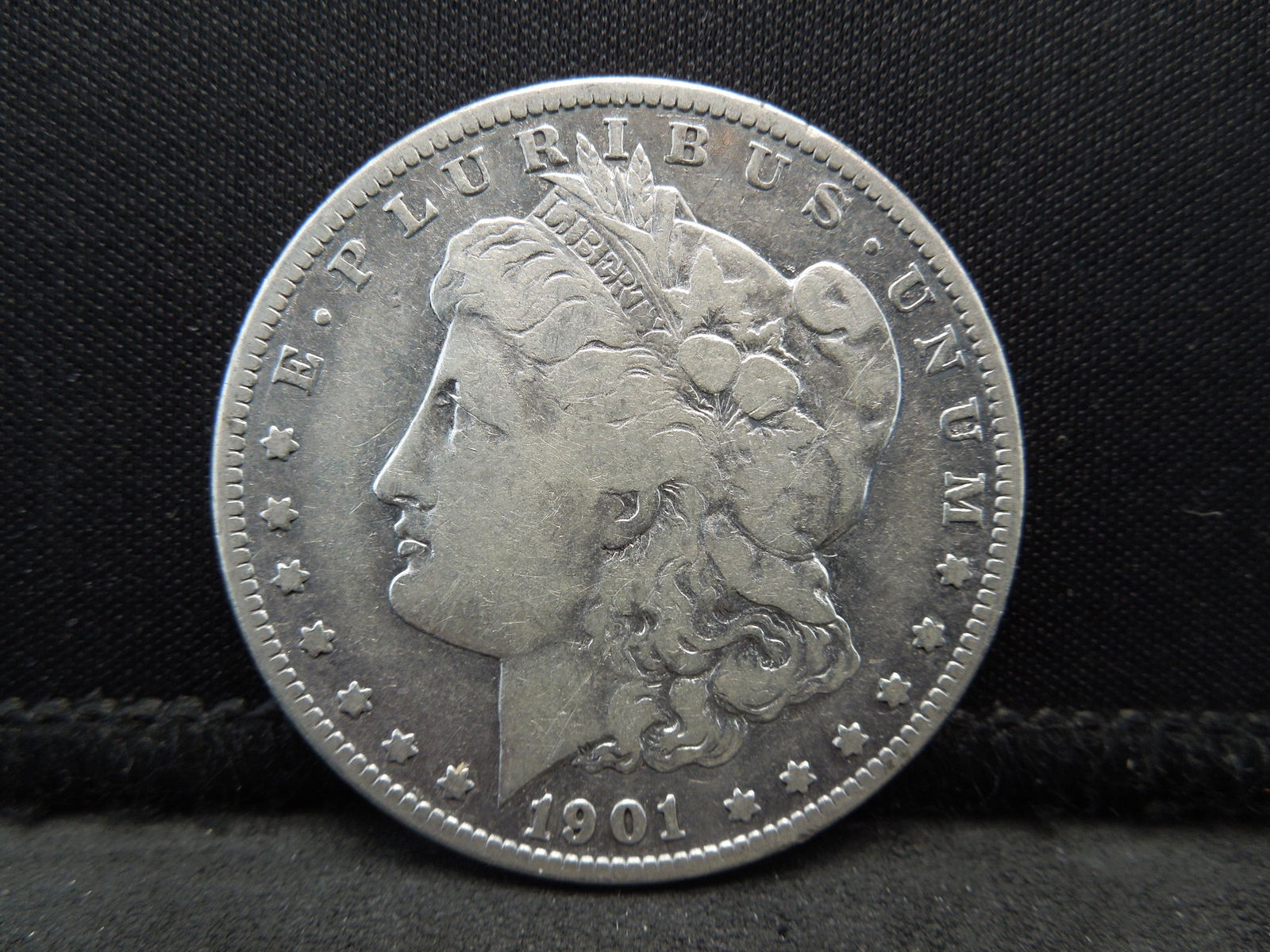 1901-S Semi-Key Date Morgan Silver Dollar. (1 of 2)