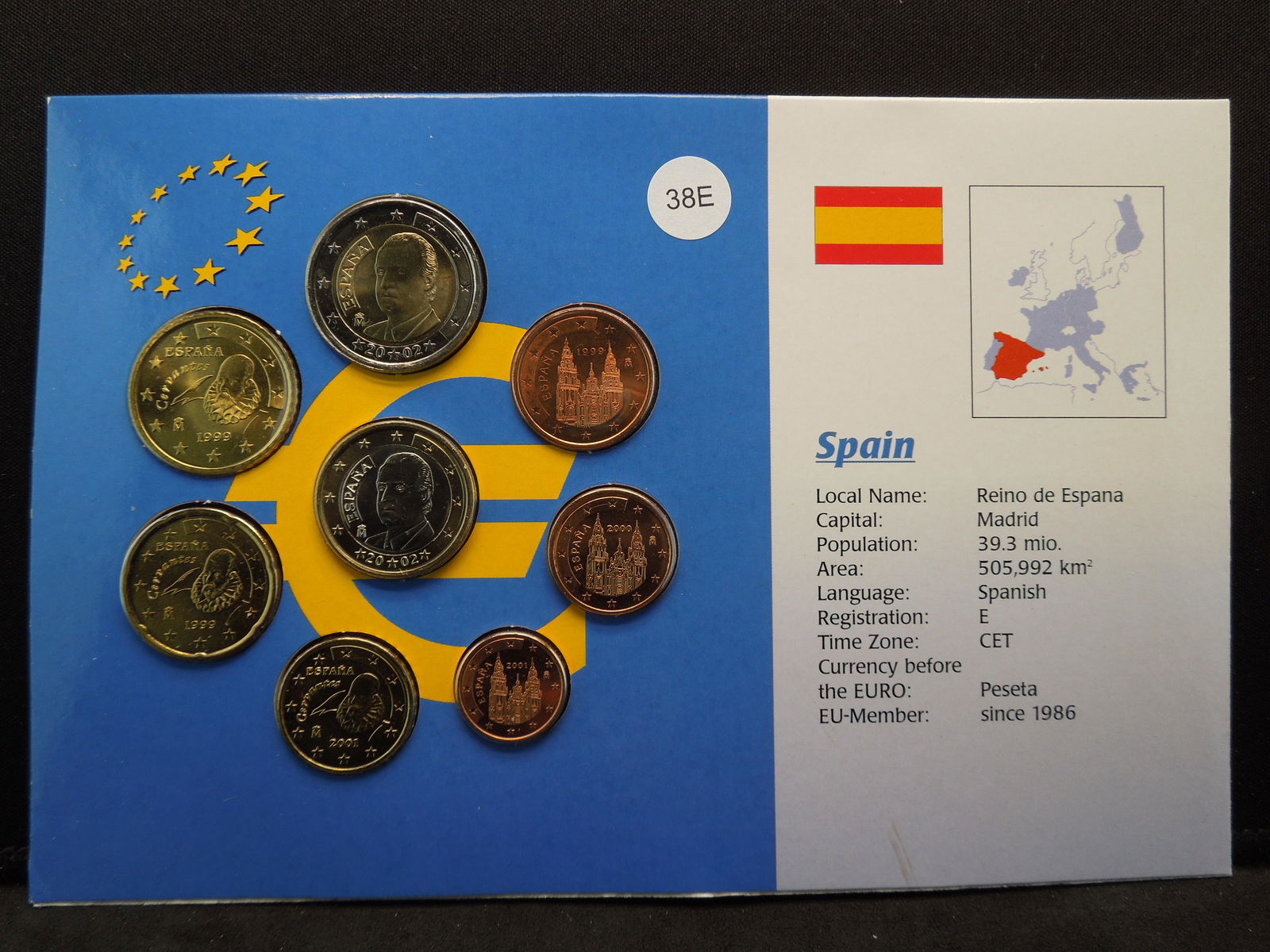 2002 Spain Coin Set (1 of 4)