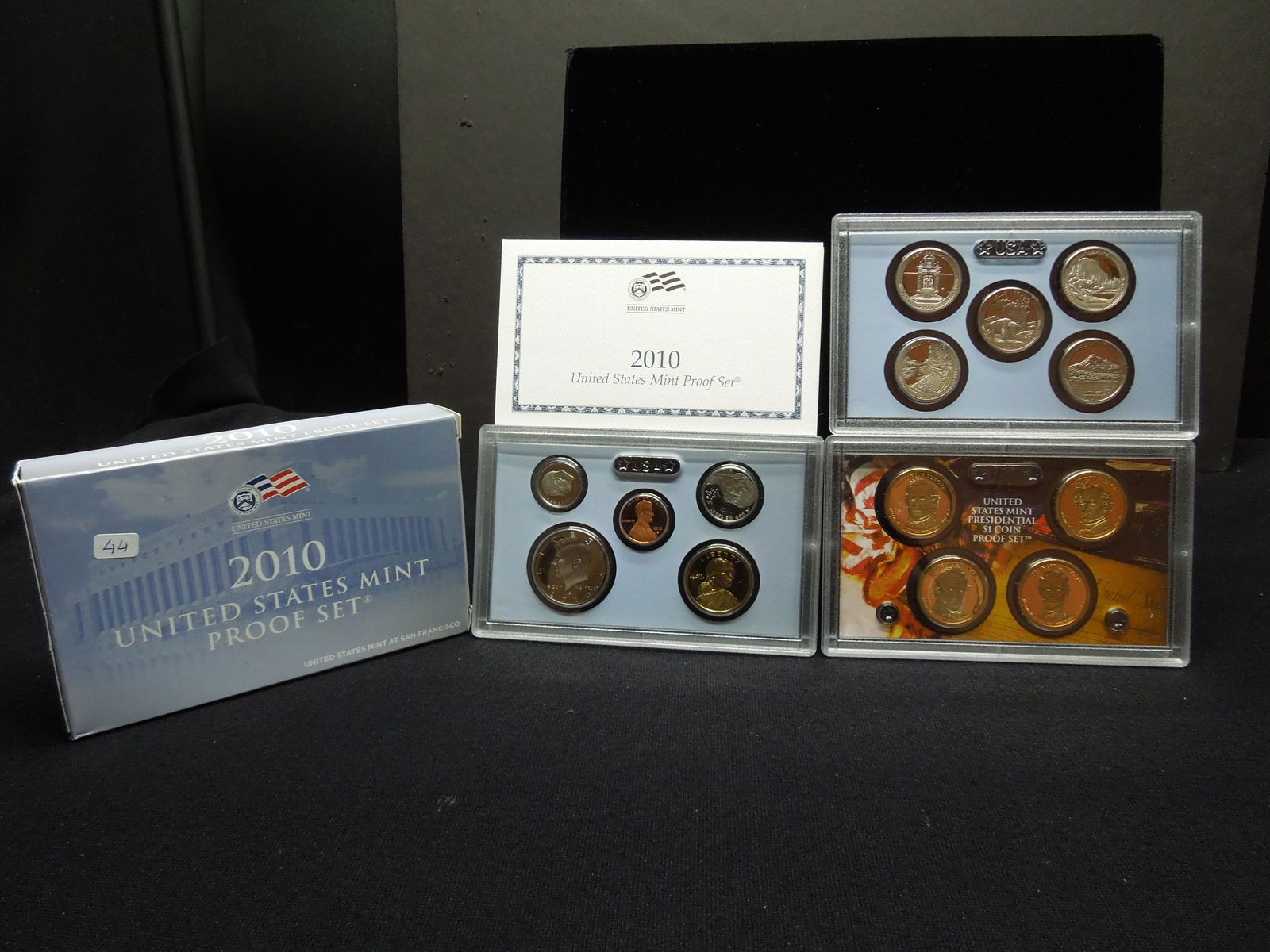2010-S US Clad Proof Set.  (14) coins including five (1 of 9)