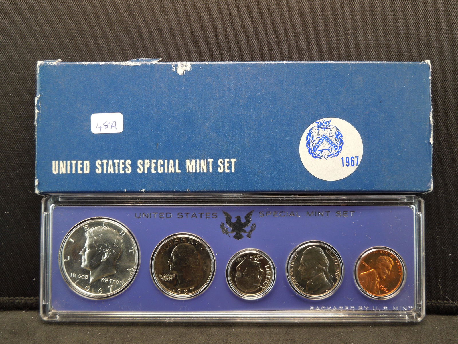 1967 US Special Mint Set in original government box. (1 of 3)
