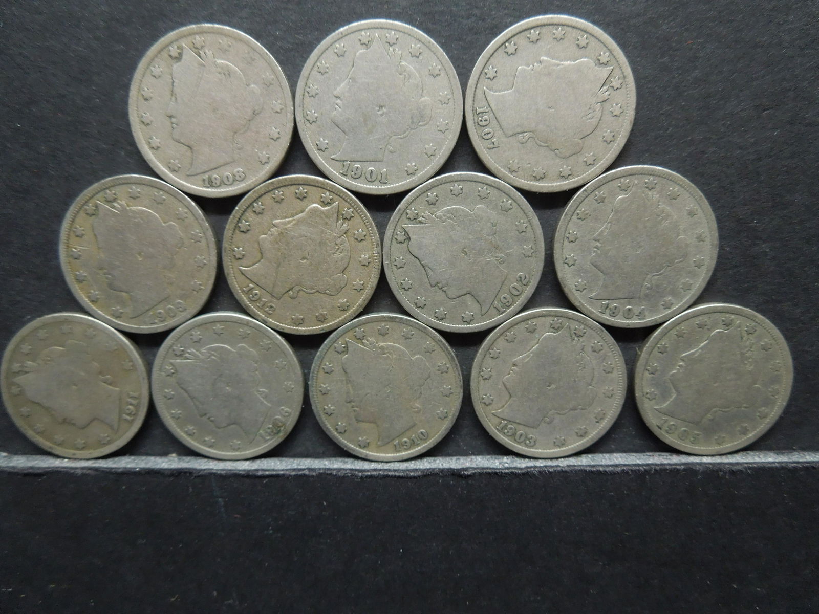 (12) Liberty Nickels Ave Circ Nice Mix (1 of 2)