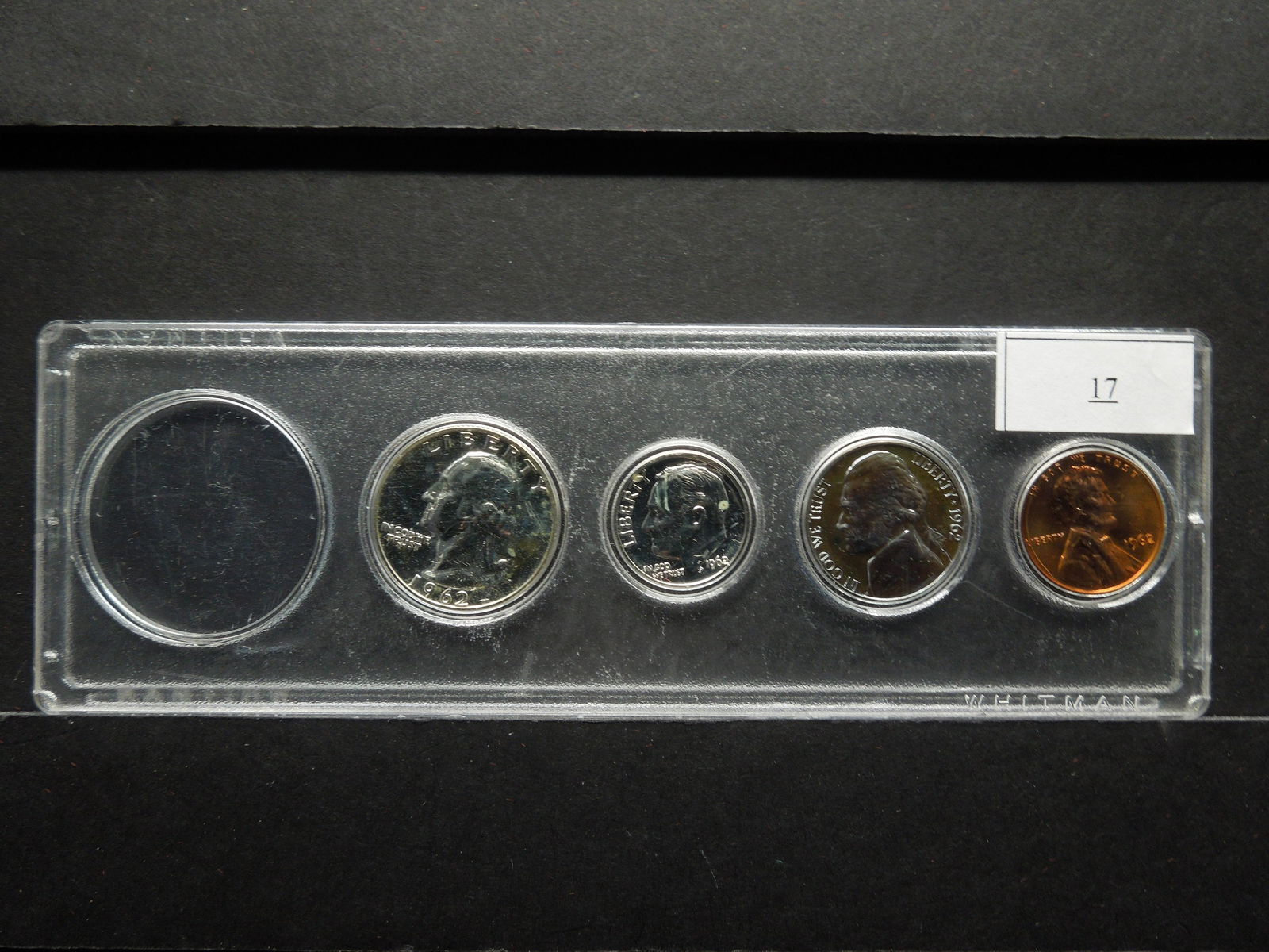 1962 Proof Set Missing The Half Dollar (1 of 2)