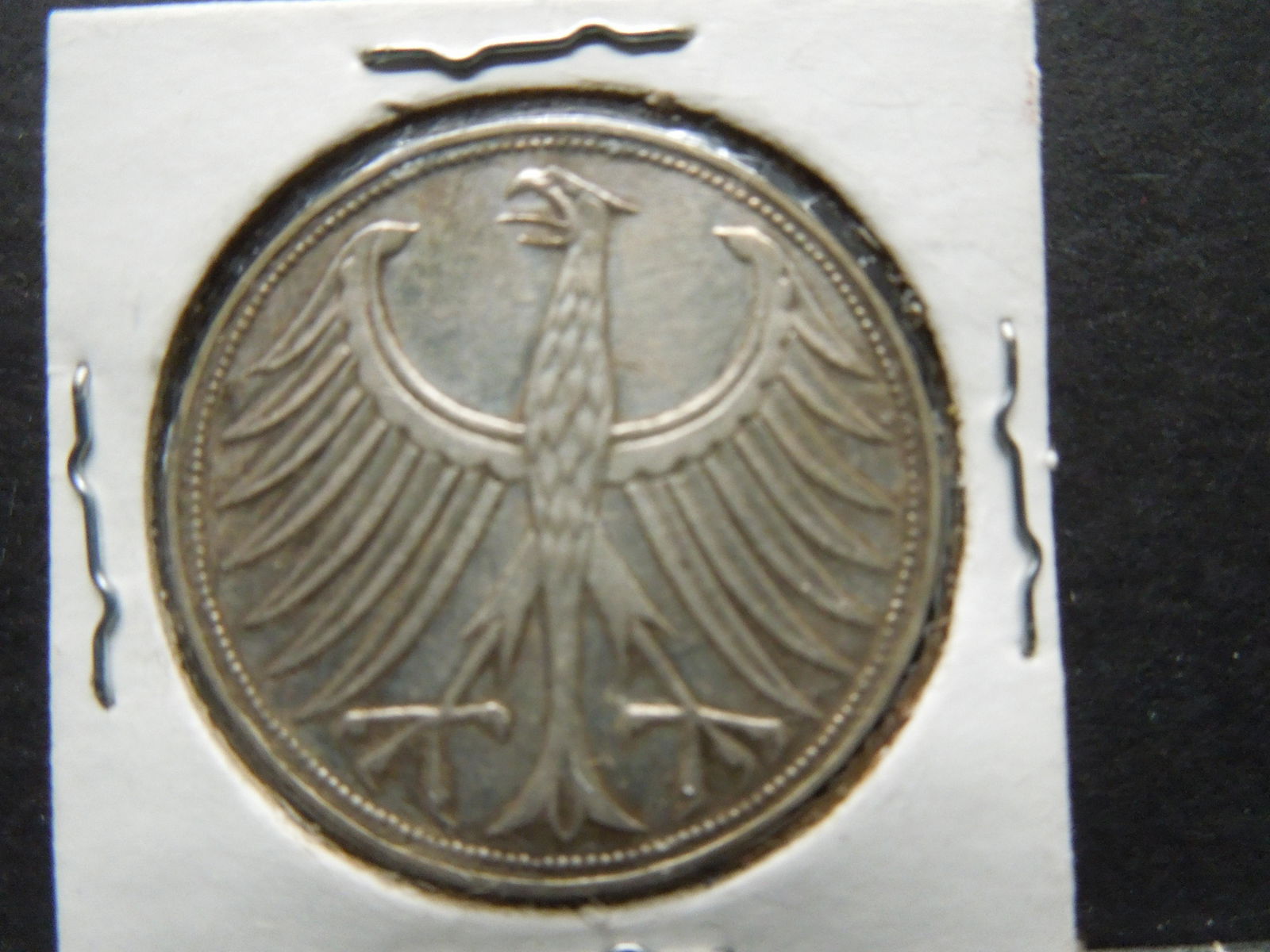 1960 Silver Deutsche German 5 Mark (1 of 2)