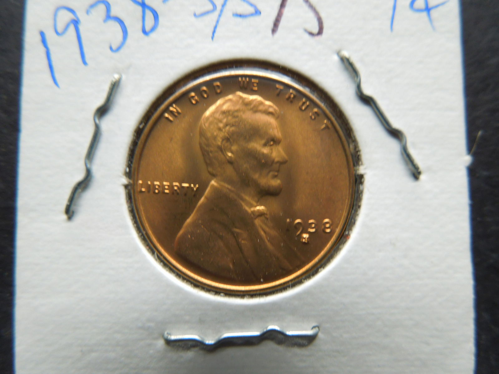 1938 S/S/ Gem BU Lincoln Cent Nice (1 of 2)