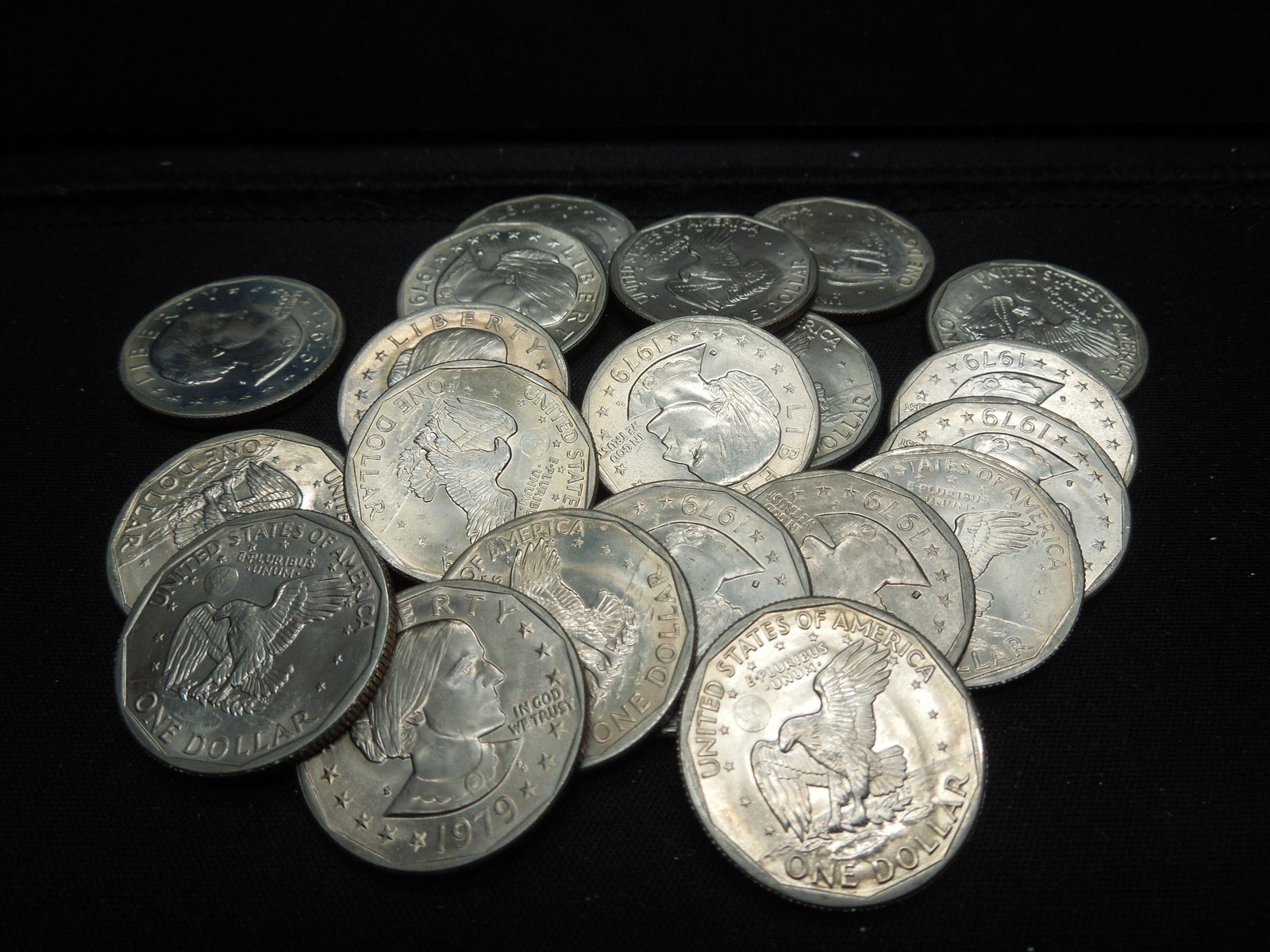 Gem BU Roll 1979 S Susan B Anthony Dollars: Gem BU Roll 1979 S Susan B Anthony Dollars