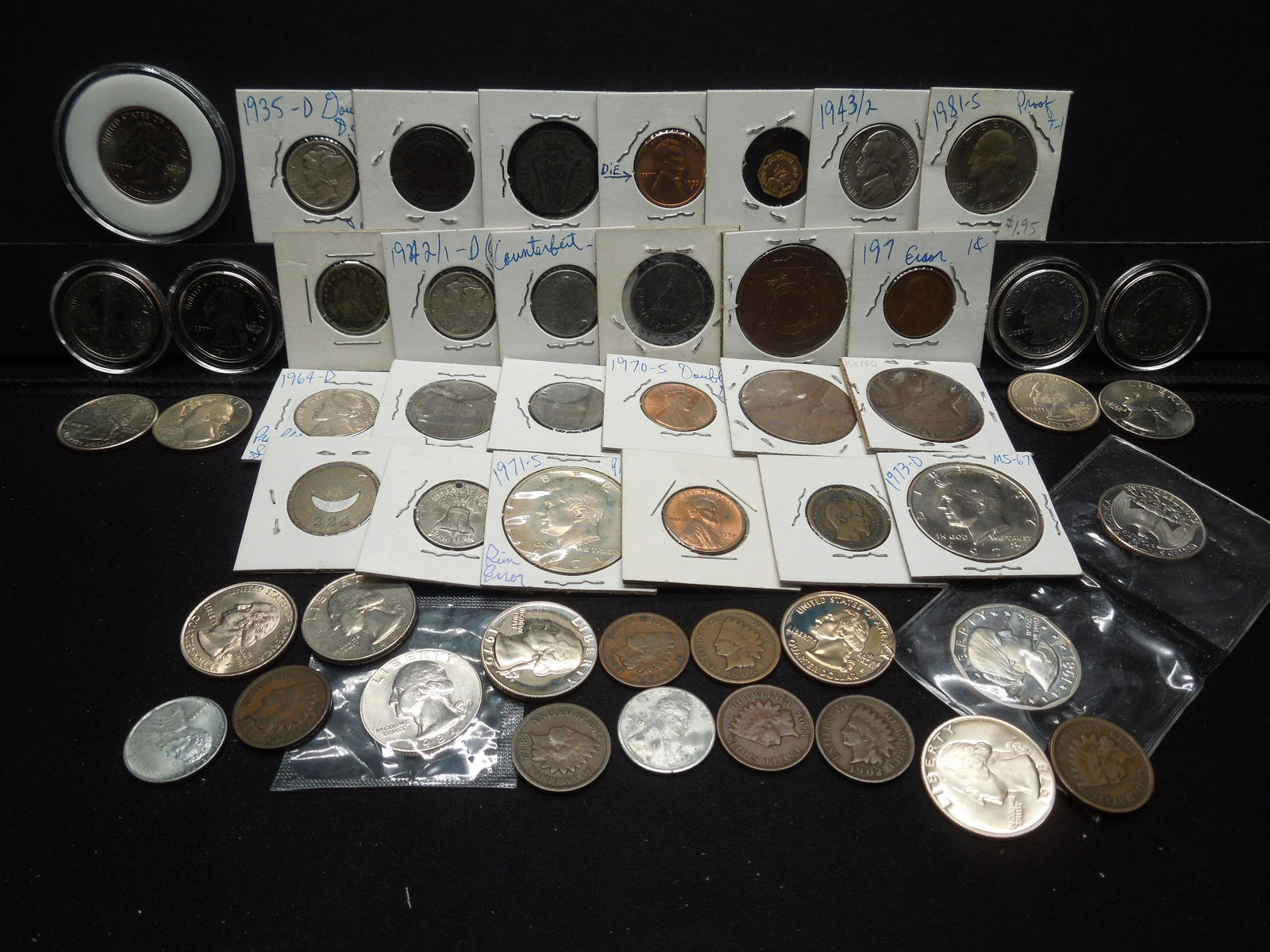 Grab Bag Lot Silver, Proofs, Foreign, Masonic Coinage, (1 of 7)