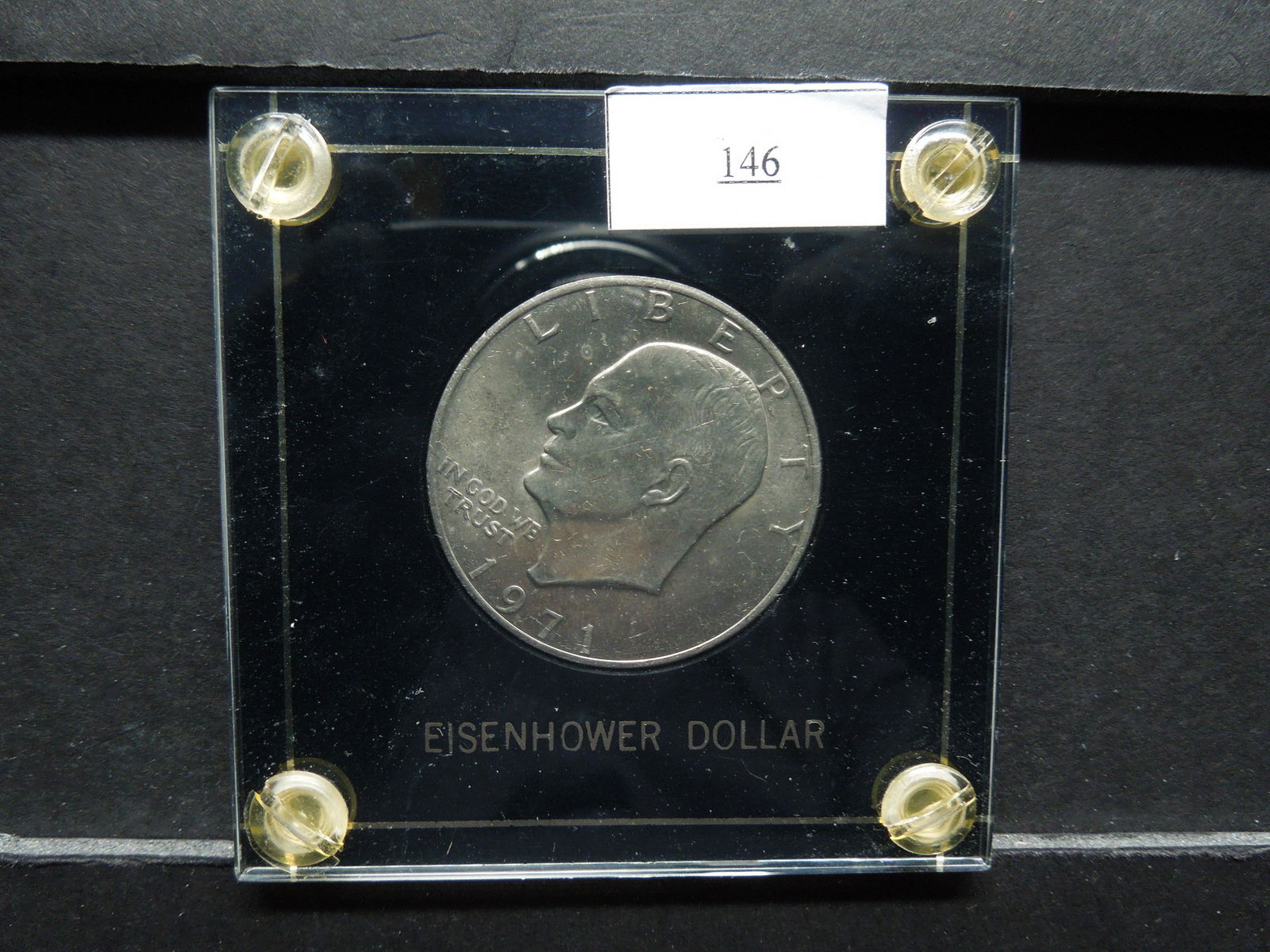 BU 1971  Ike Dollar In Capital Plastic (1 of 4)