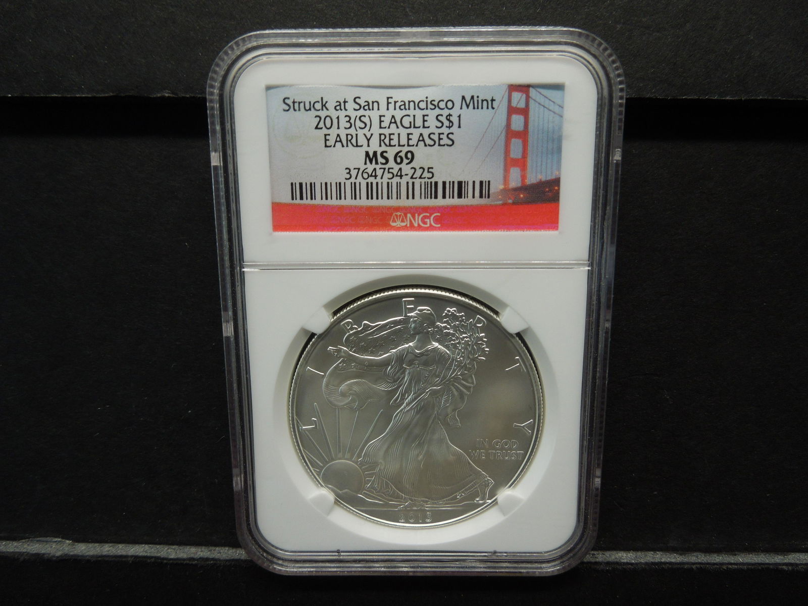 2013 (S) Silver Eagle NGC MS69 Early Releases (1 of 4)