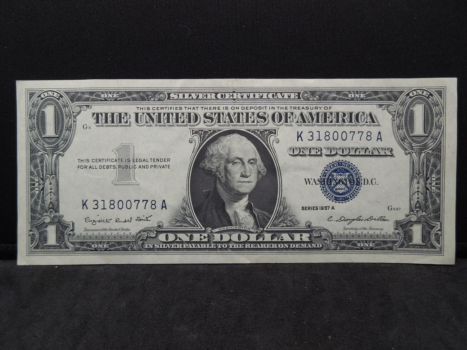 1957 $1.00 Silver Certificate Higher Grade (1 of 3)