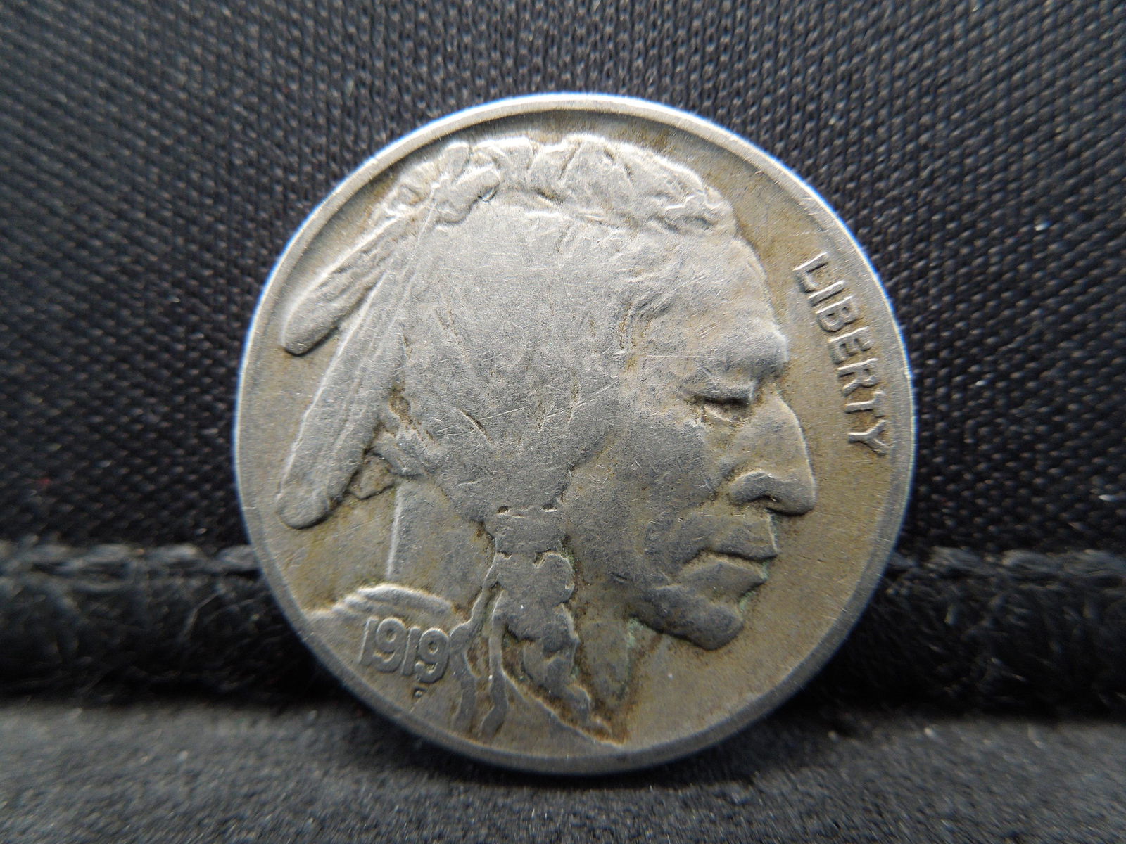 1919 S Buffalo Nickel VF Semi Key Date (1 of 2)