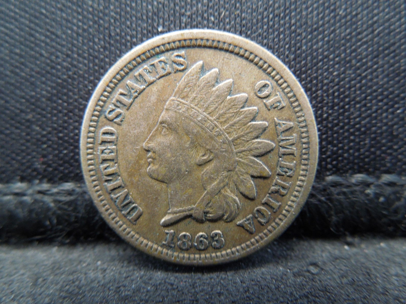 1863 Indian Cent Full Liberty Better Date (1 of 2)