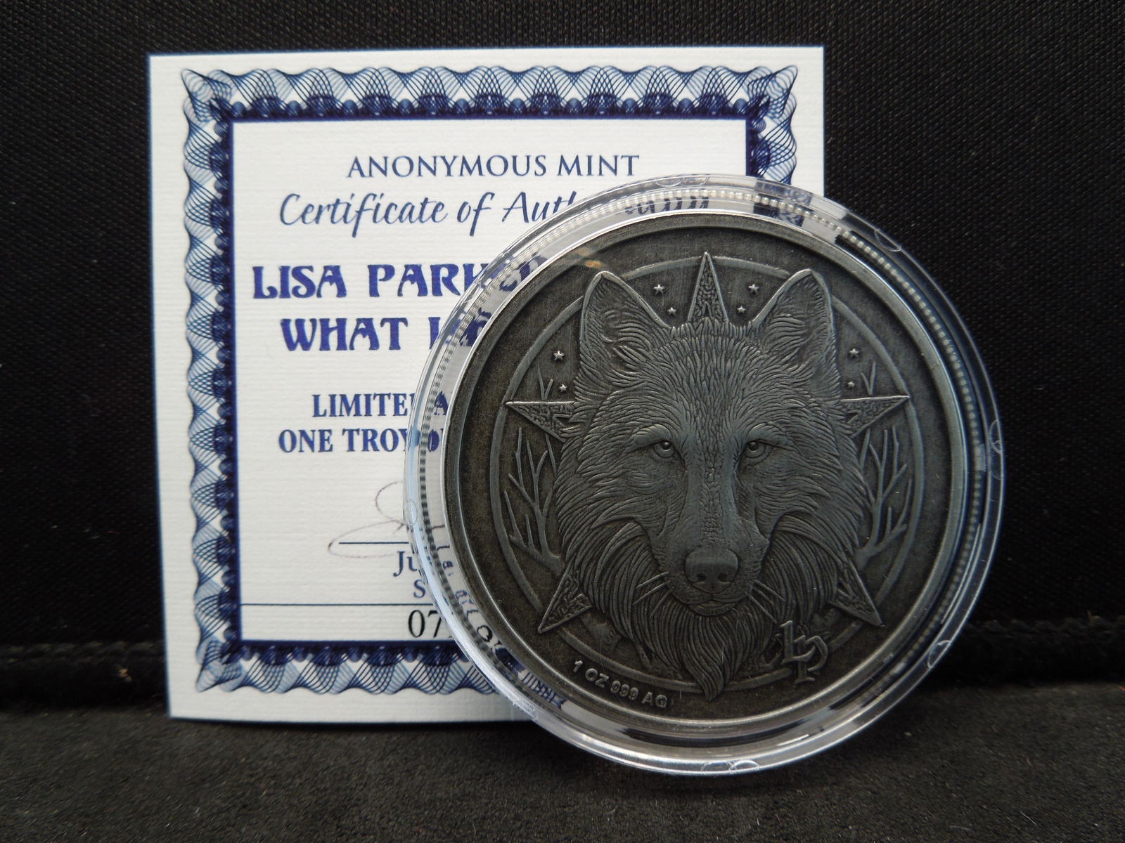 1 Troy Ounce Silver Round What Lied Within Series 79 of (1 of 4)