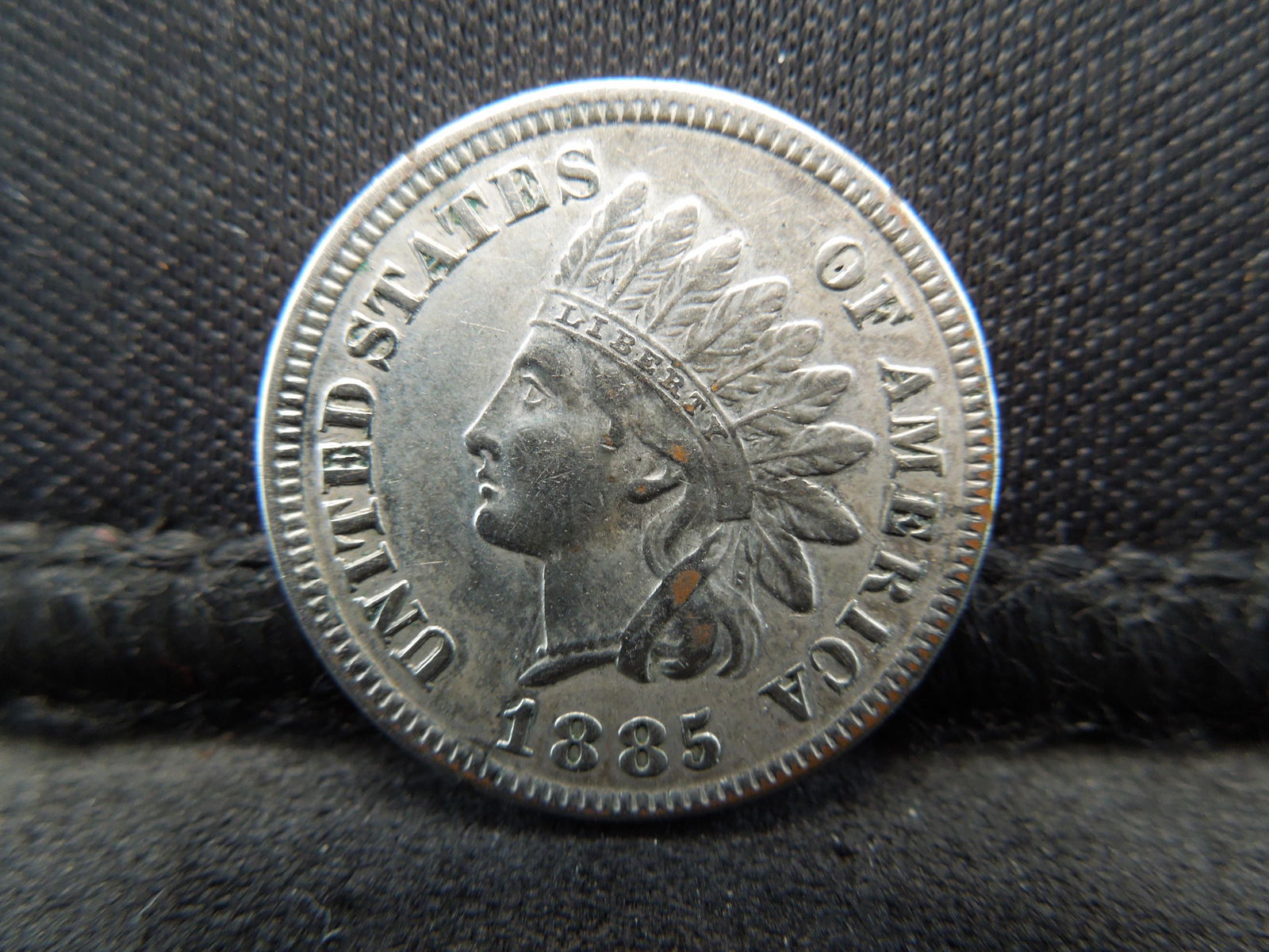 1885 Indian Cent Strong Details Cleaned (1 of 2)