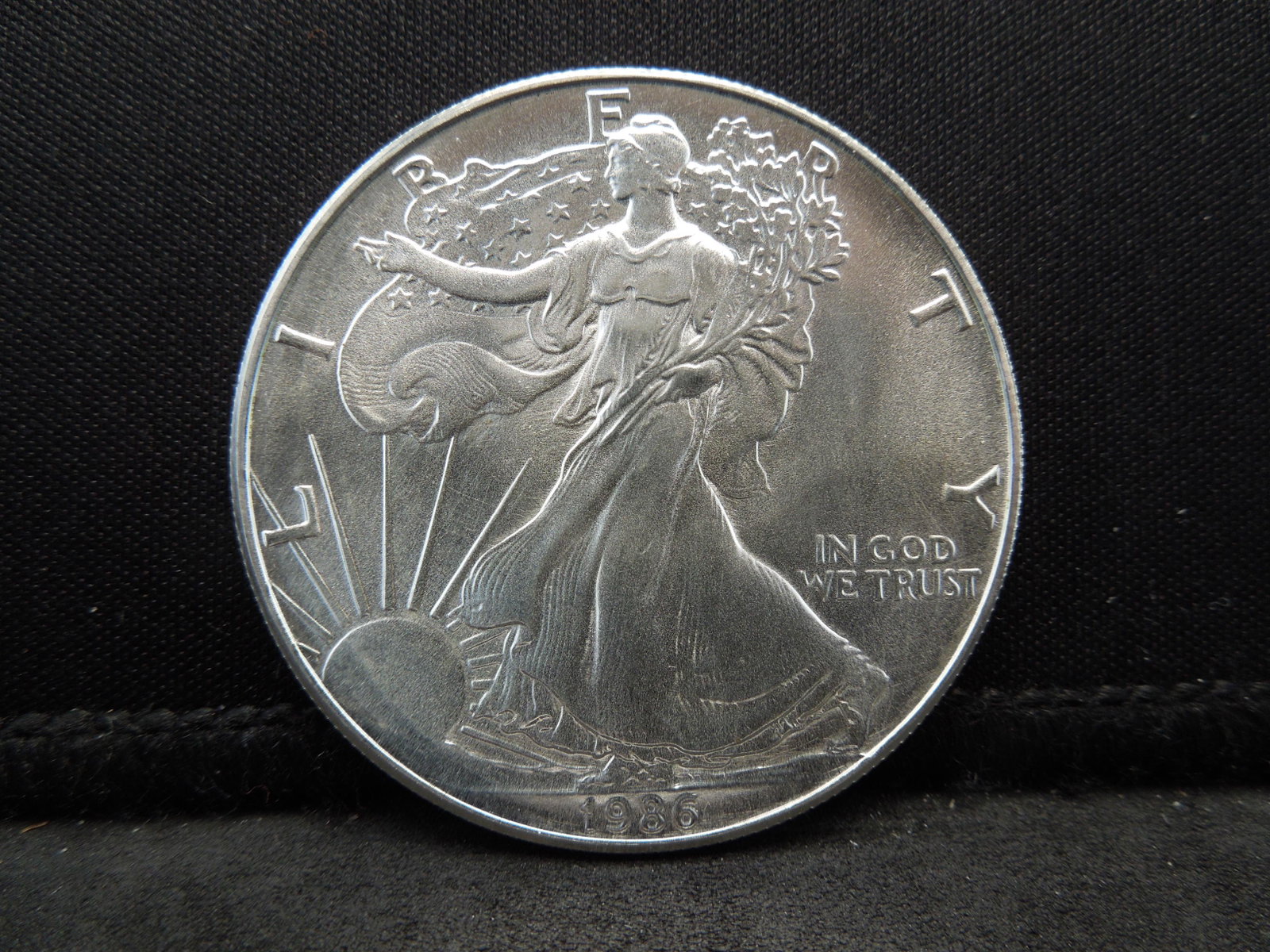 1986 American Silver Eagle: 1986 American Silver Eagle
